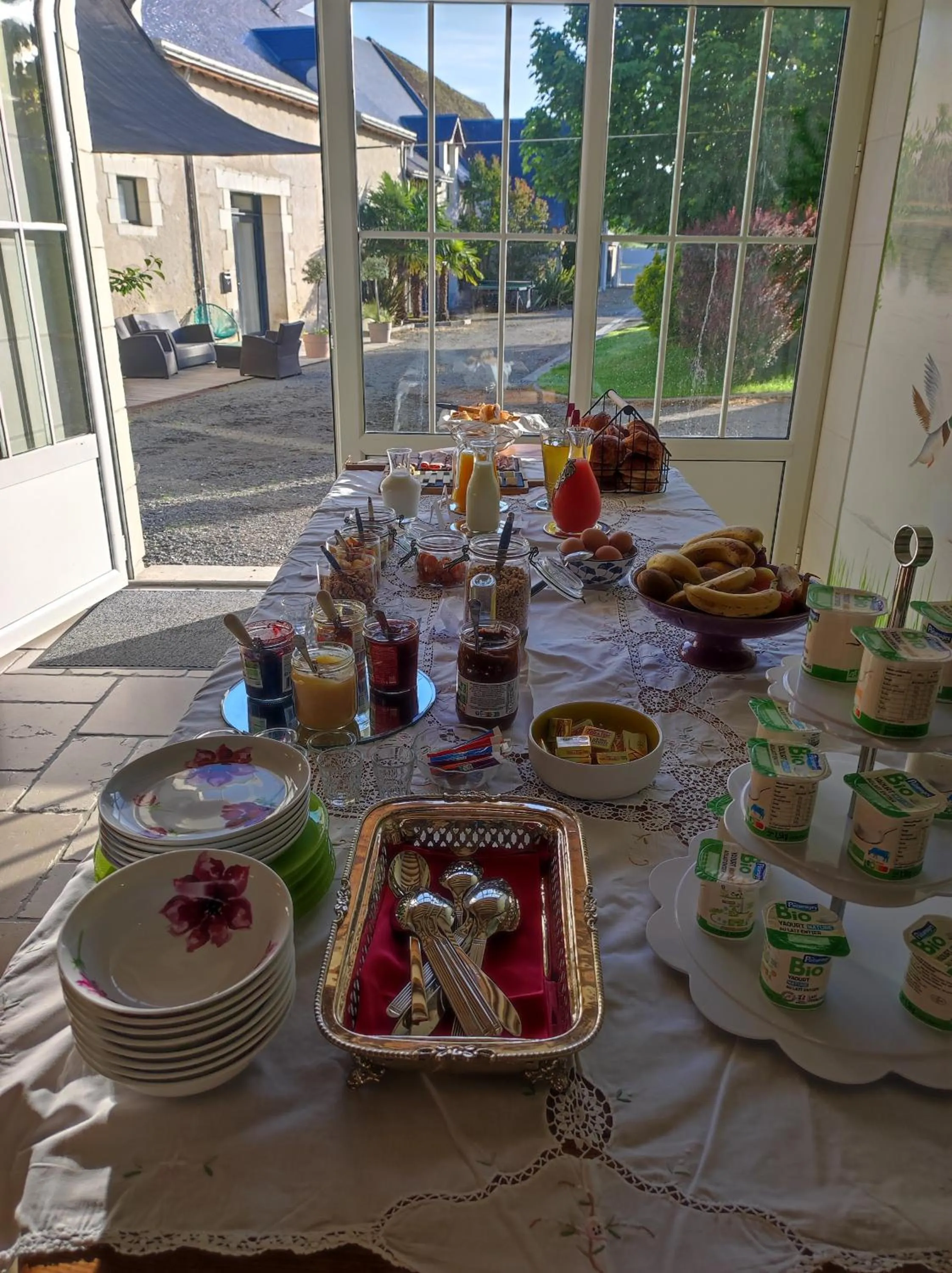 Breakfast in La Poignardière