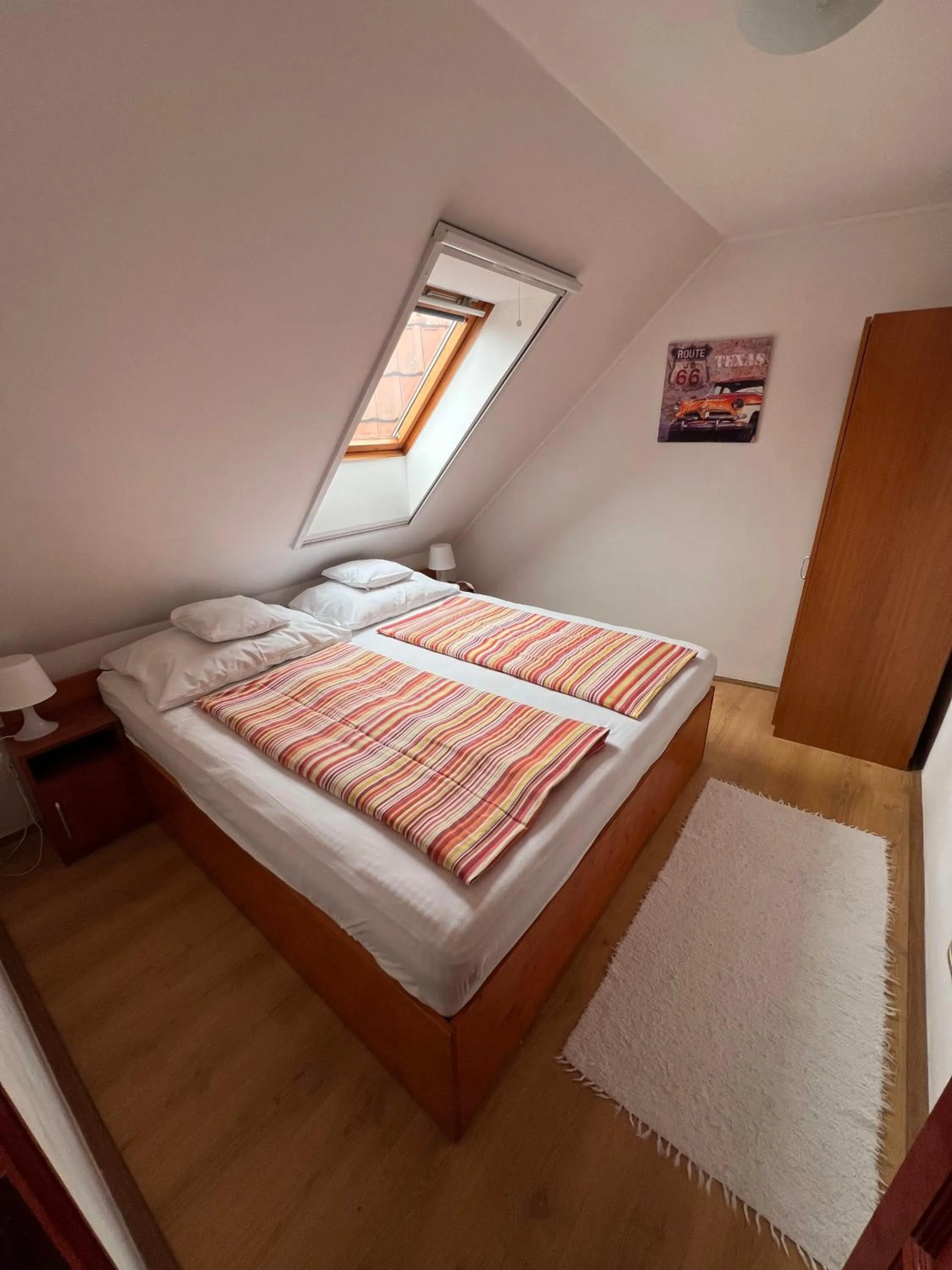 Bedroom, Bed in Hellasz Apartman