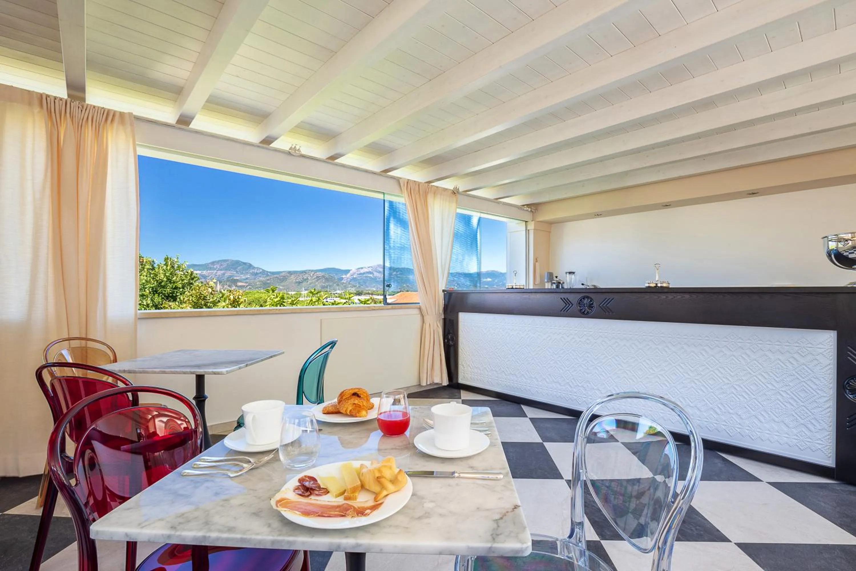 Breakfast in Raphael Hotel Arbatax