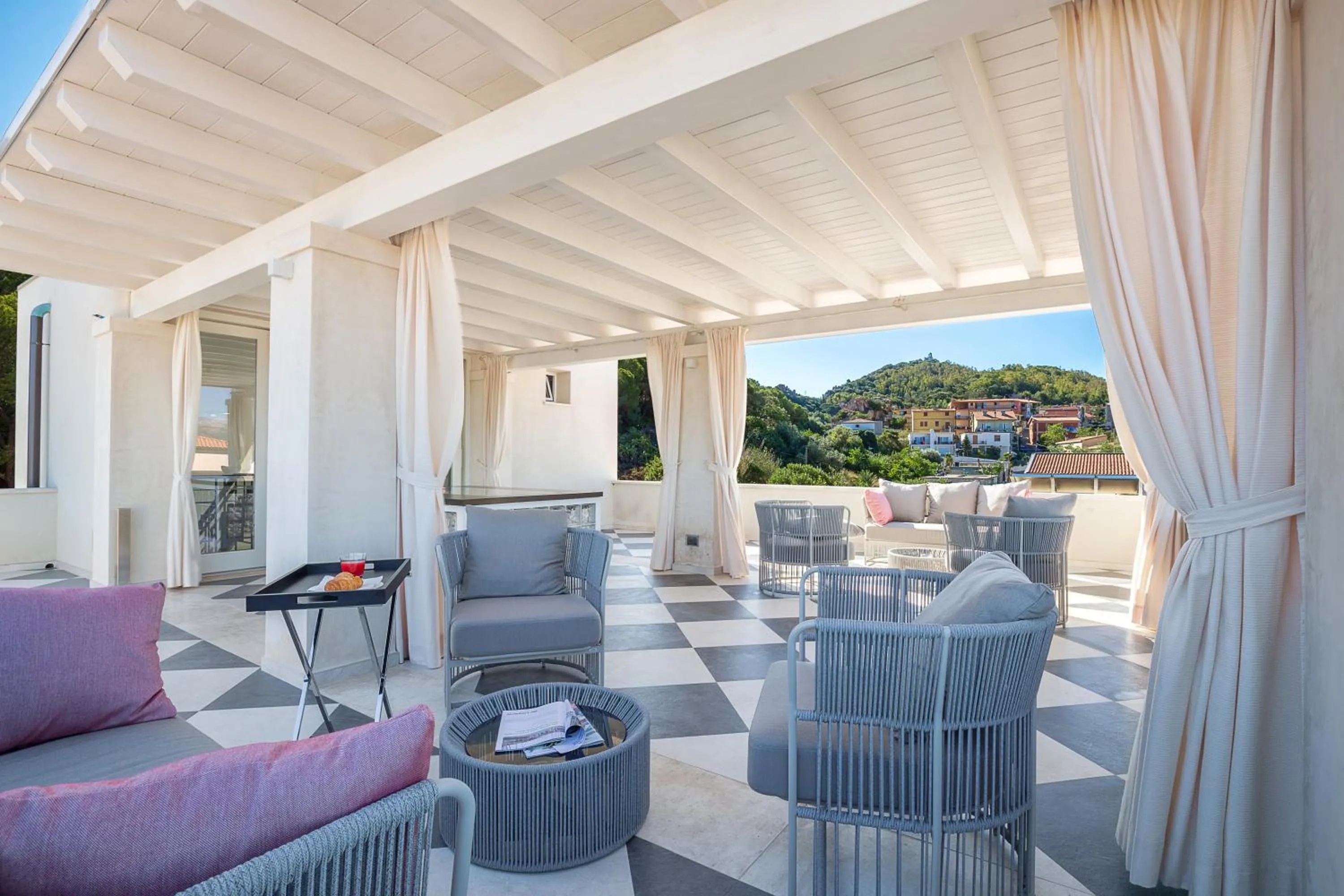 Living room in Raphael Hotel Arbatax