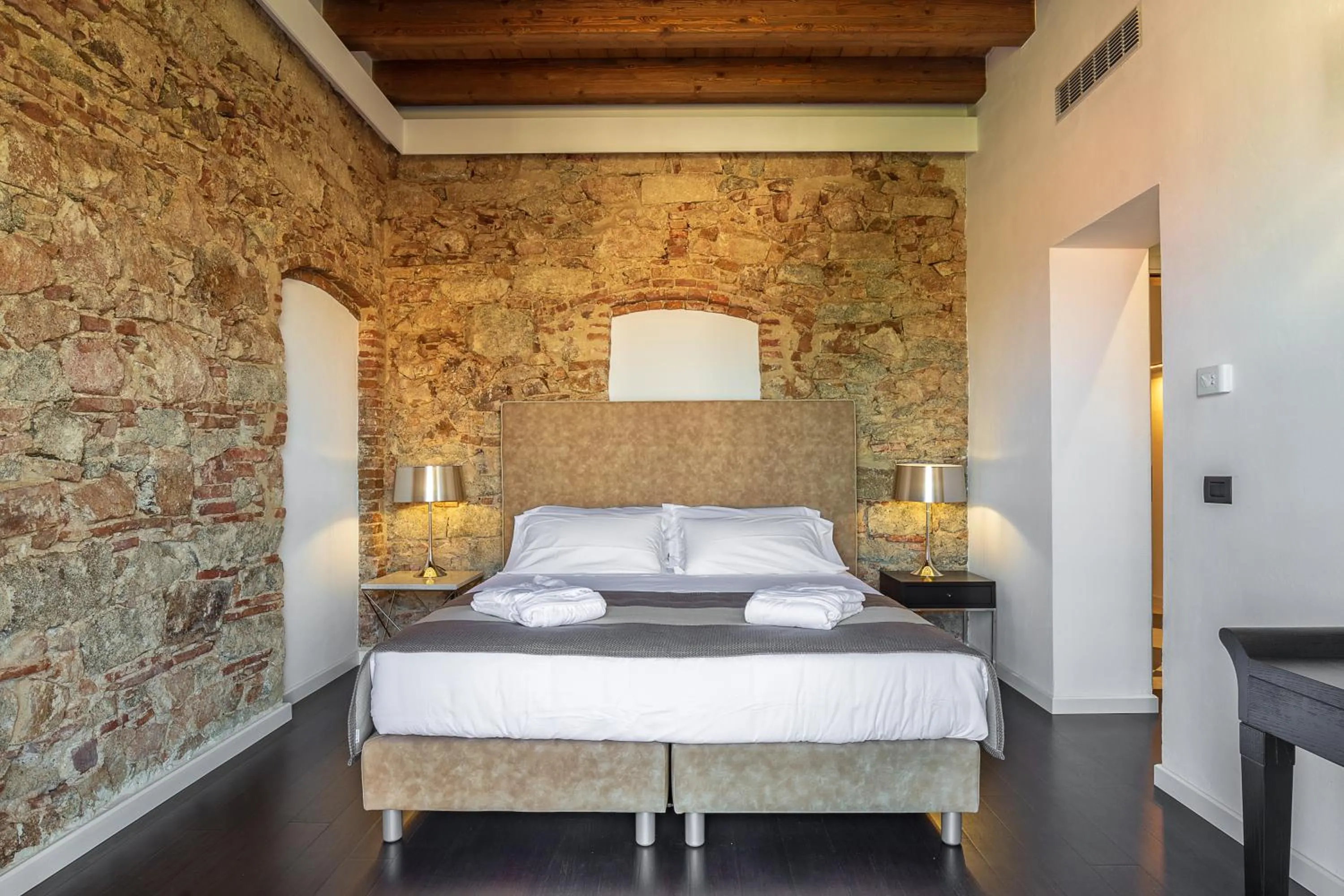 Bed in Raphael Hotel Arbatax