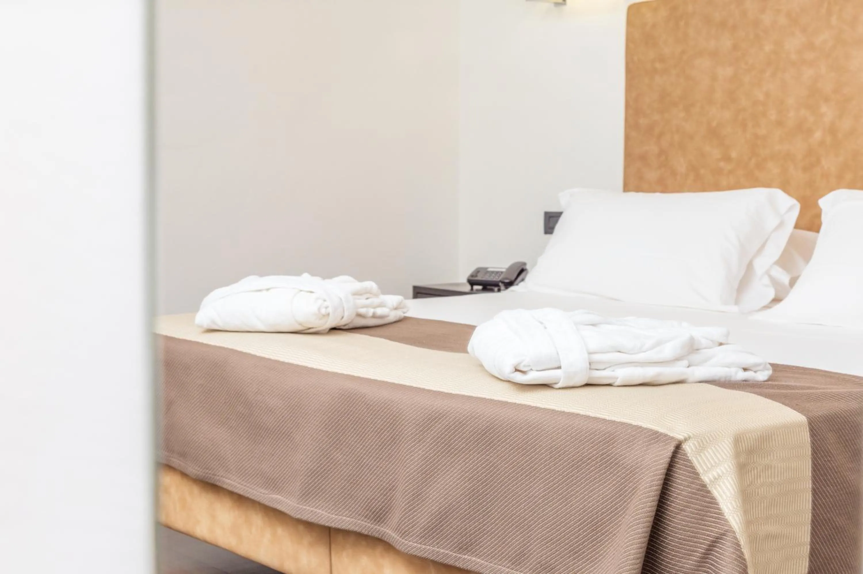 Bed in Raphael Hotel Arbatax