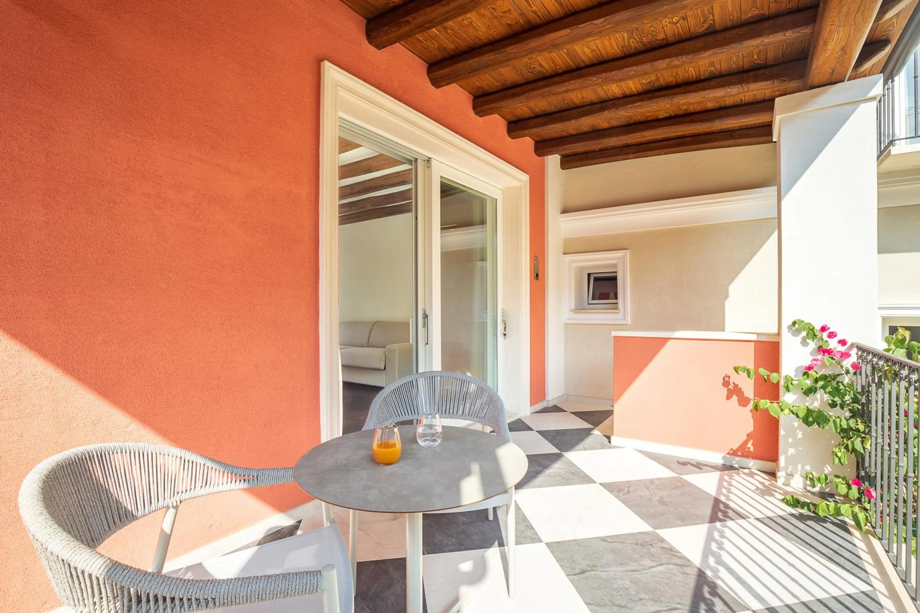 Patio in Raphael Hotel Arbatax