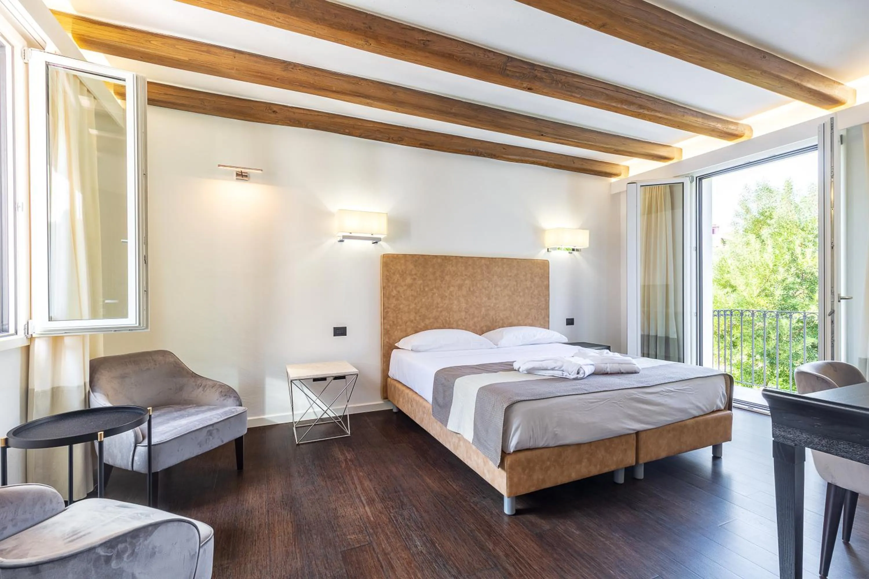 Bed in Raphael Hotel Arbatax