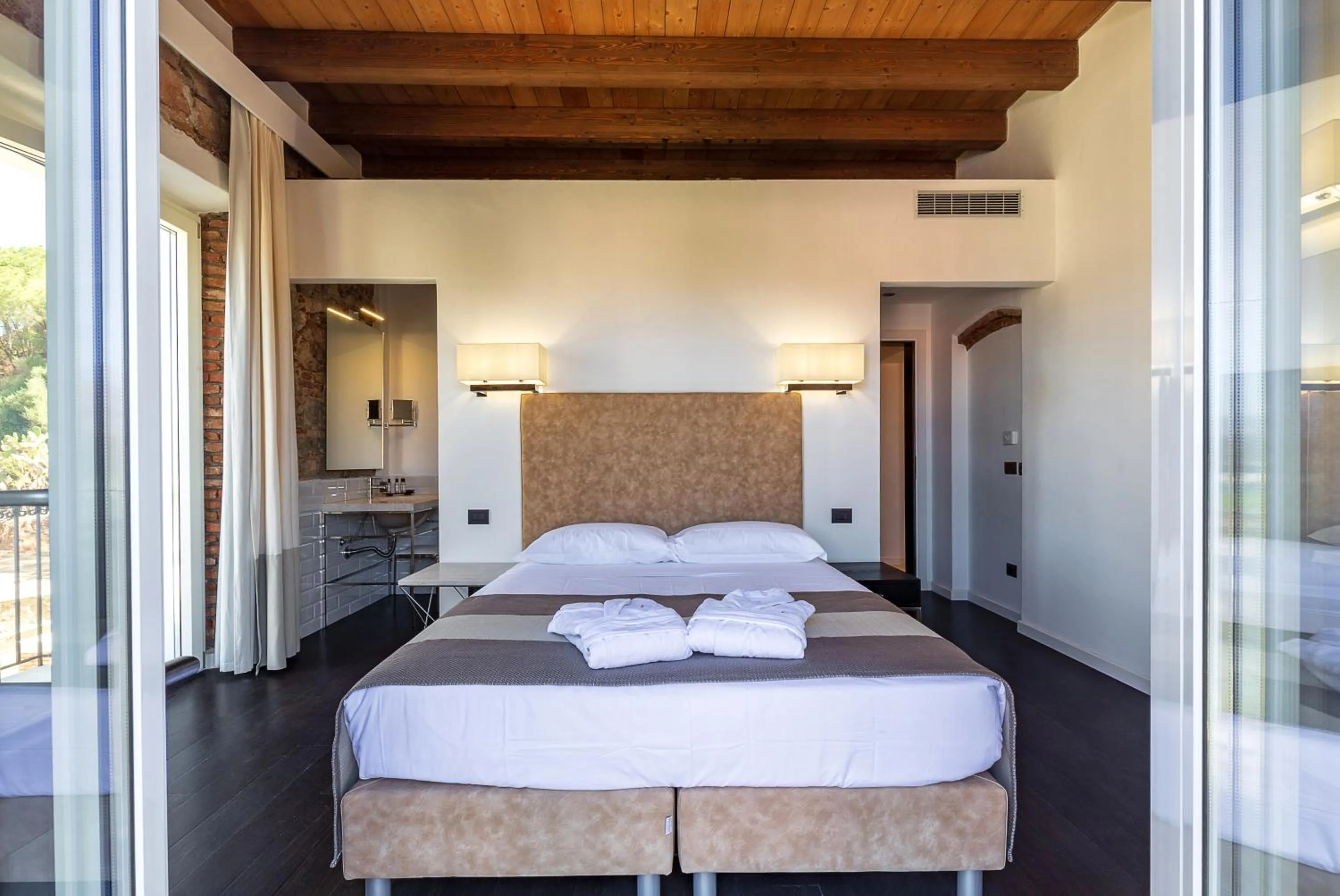 Bed in Raphael Hotel Arbatax