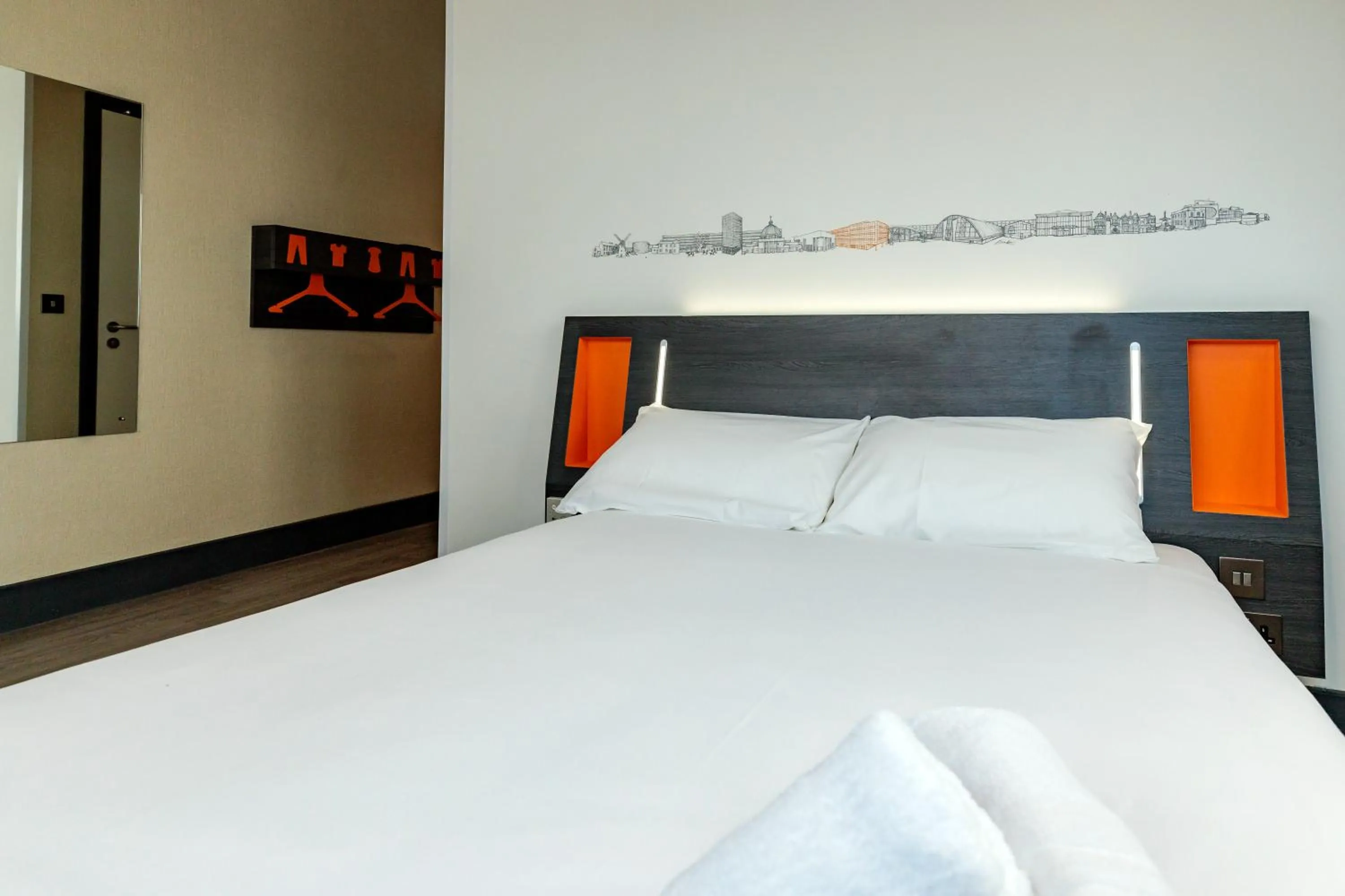 Bed in easyHotel Milton Keynes