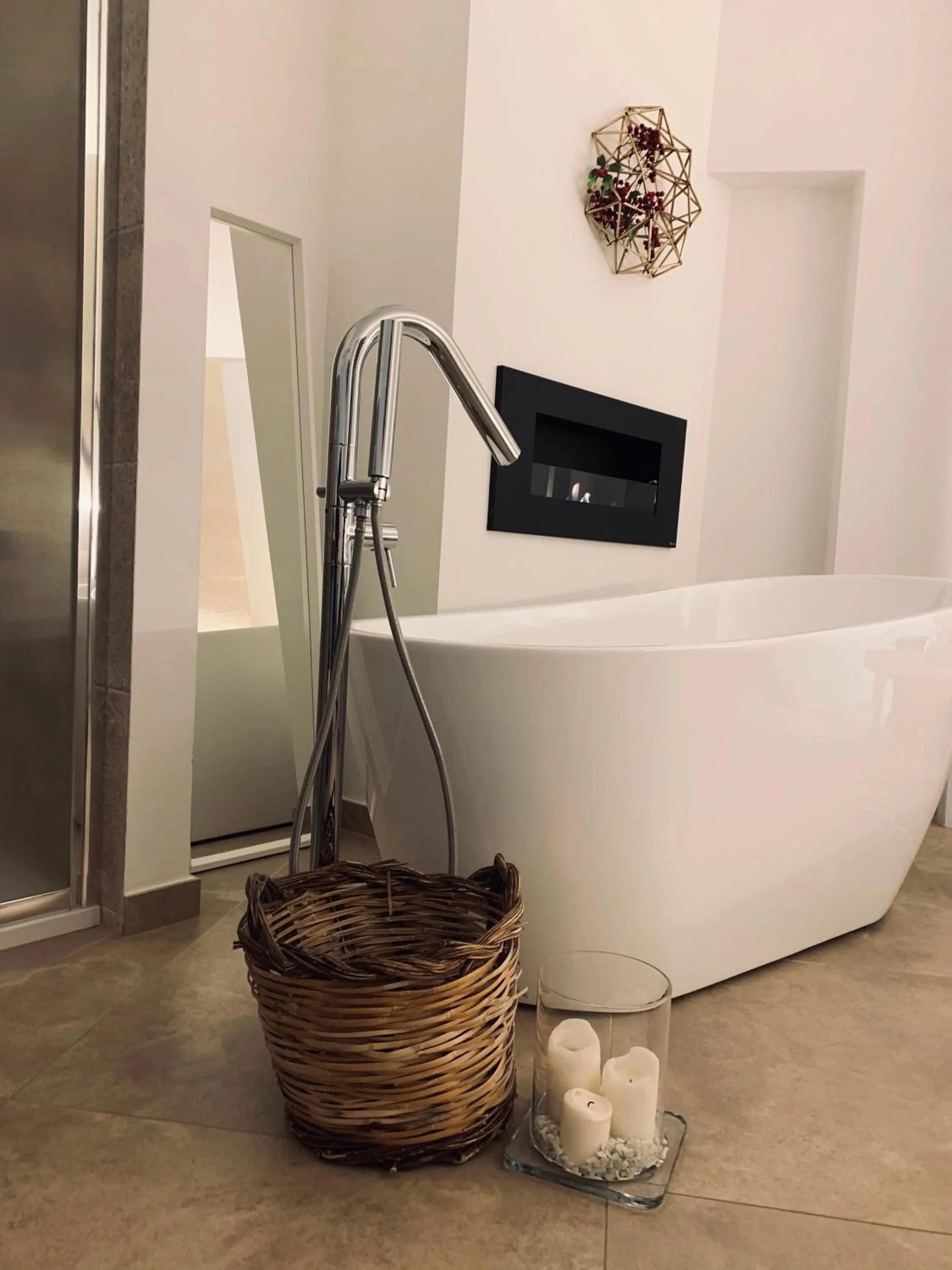 Bathroom in San Michele Rooms & Private SPA