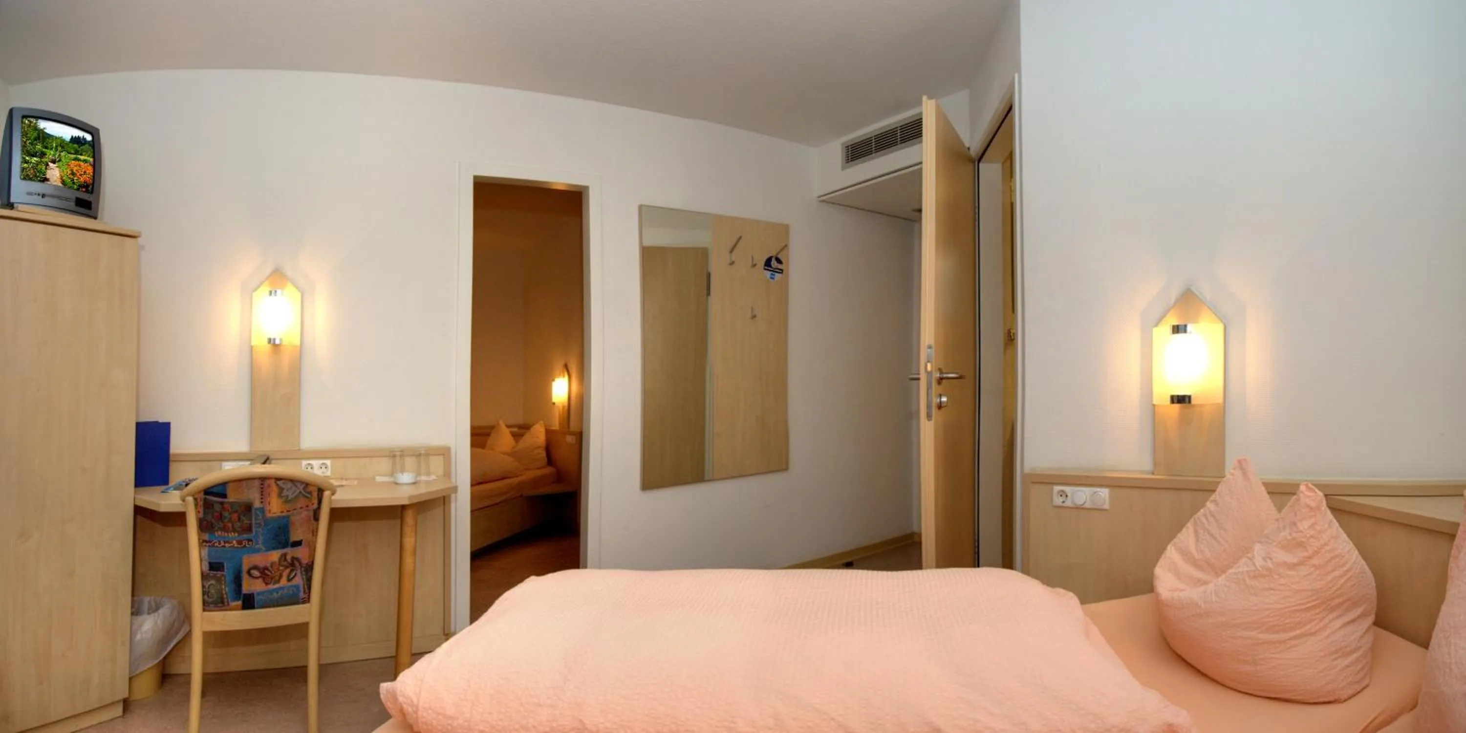 Bed in Hotel Restaurant Fallerhof