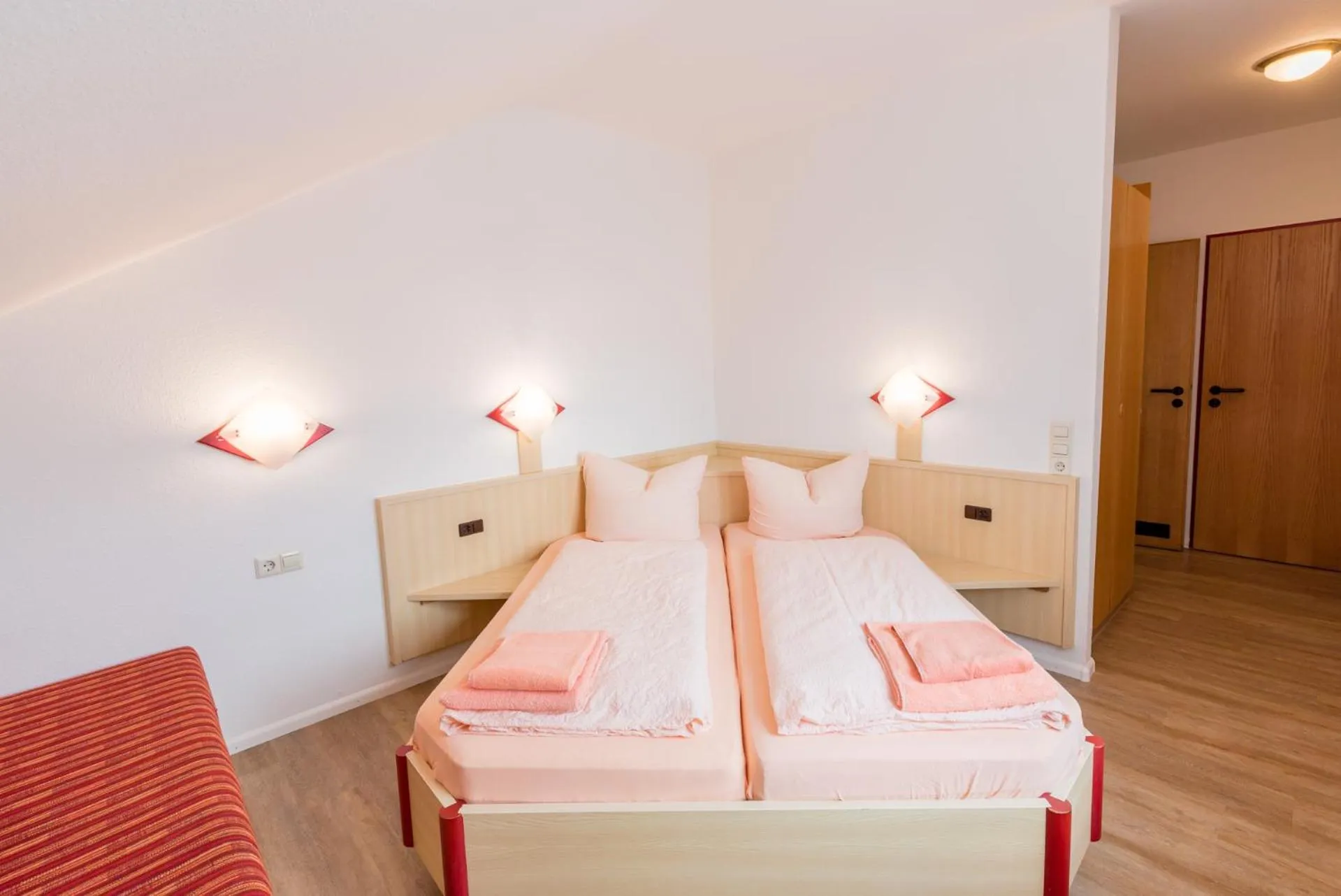 Bed in Hotel Restaurant Fallerhof