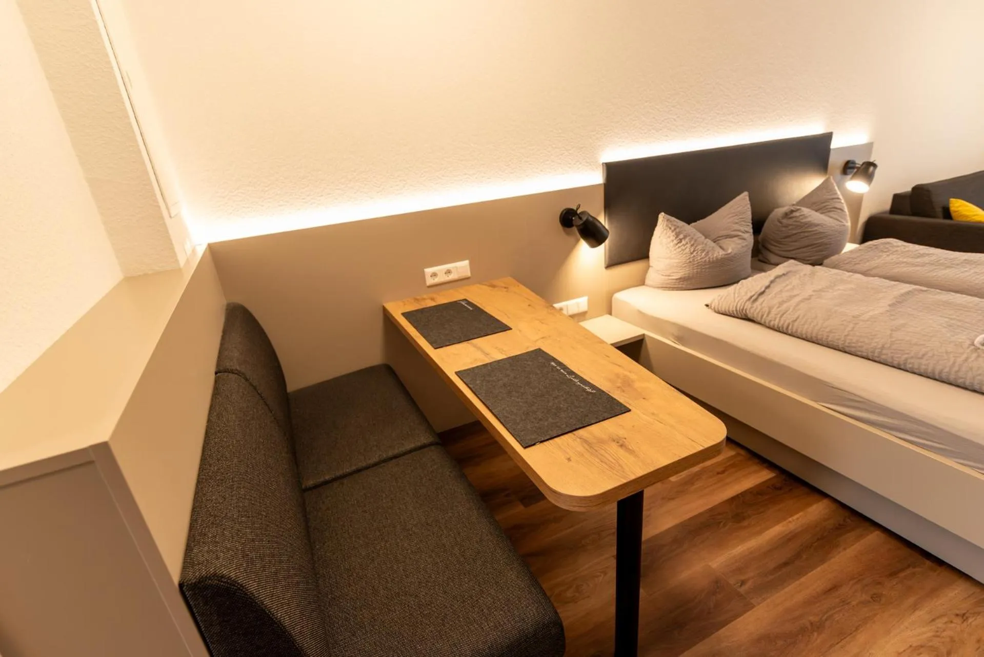 Bed in Hotel Restaurant Fallerhof