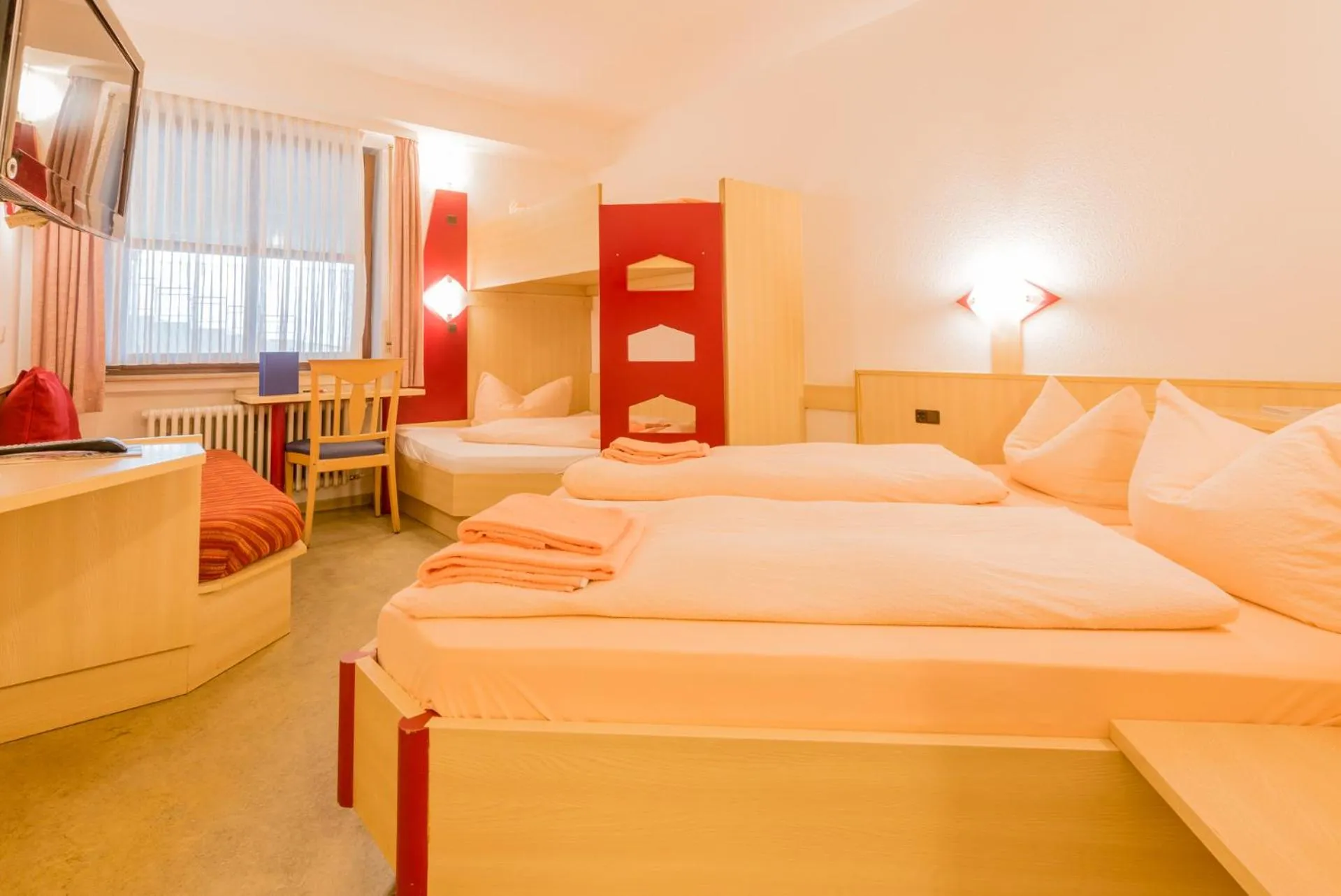 Bed in Hotel Restaurant Fallerhof