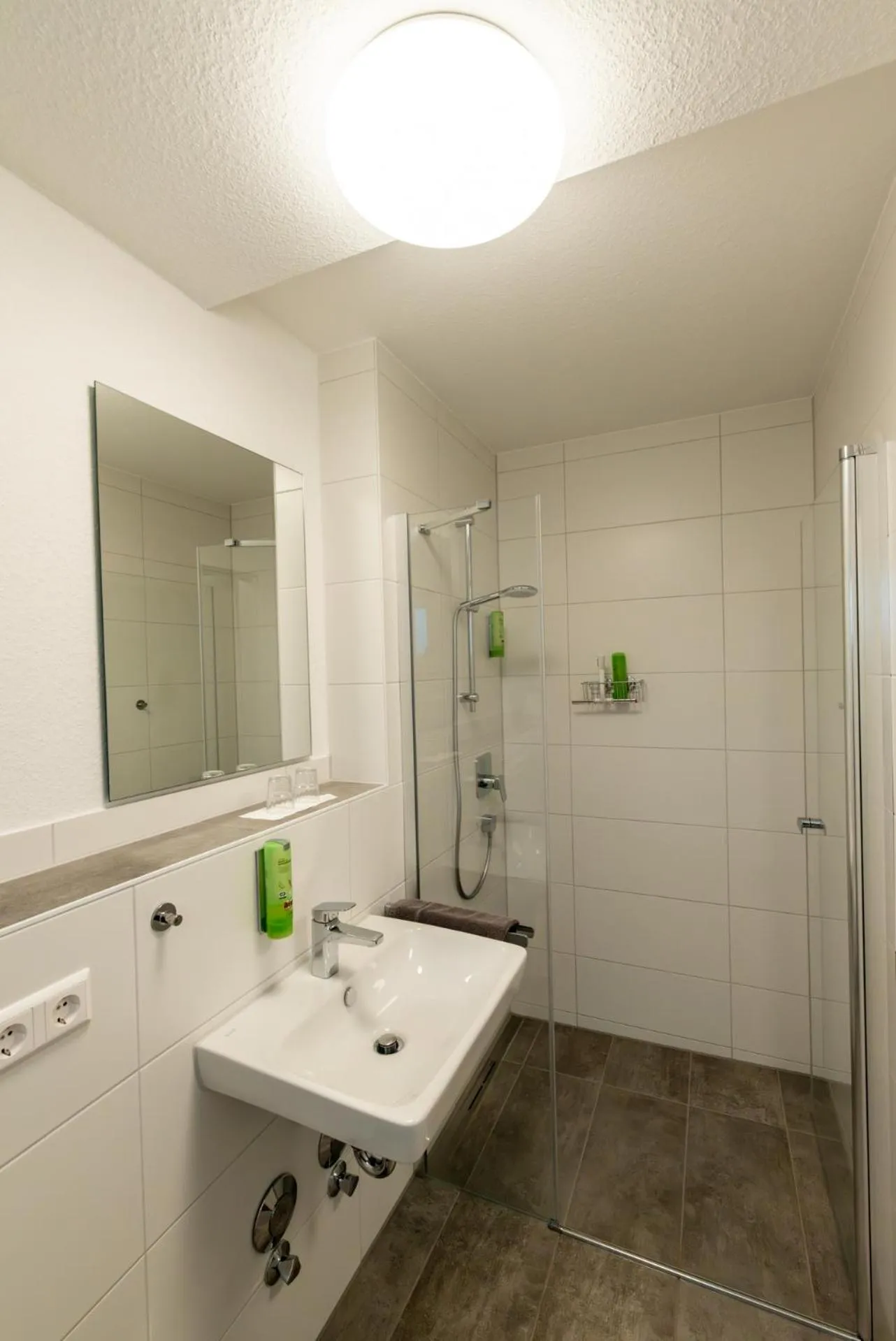 Shower in Hotel Restaurant Fallerhof