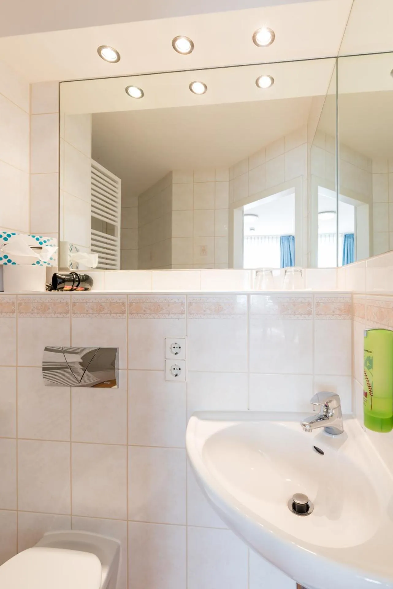 Toilet in Hotel Restaurant Fallerhof