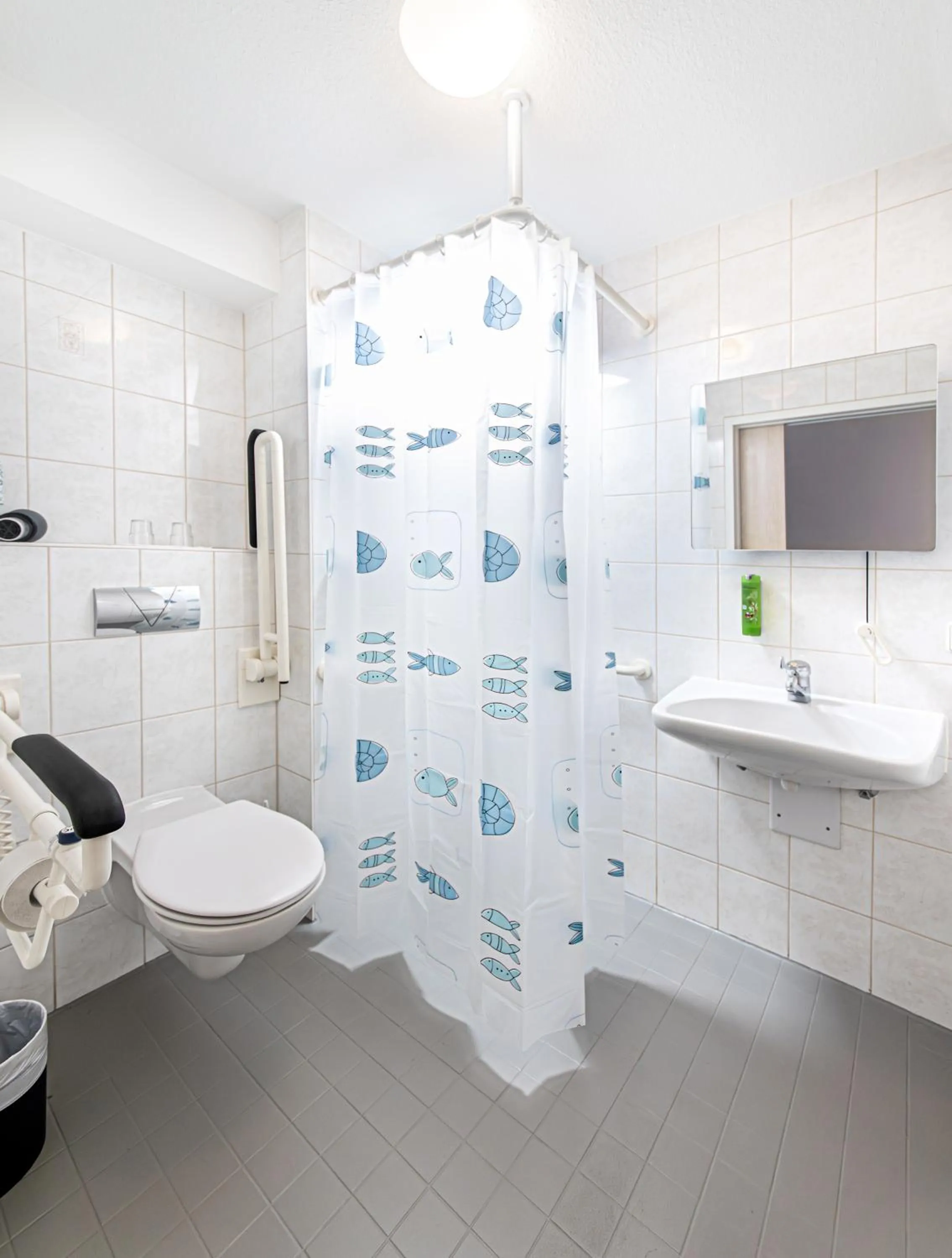 Shower in Hotel Restaurant Fallerhof
