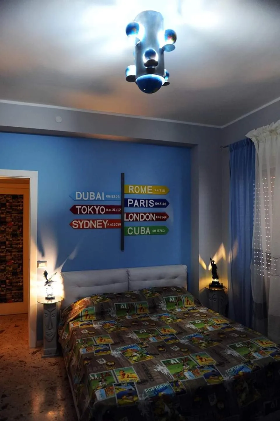 Bed in B&B Il MappaMondo