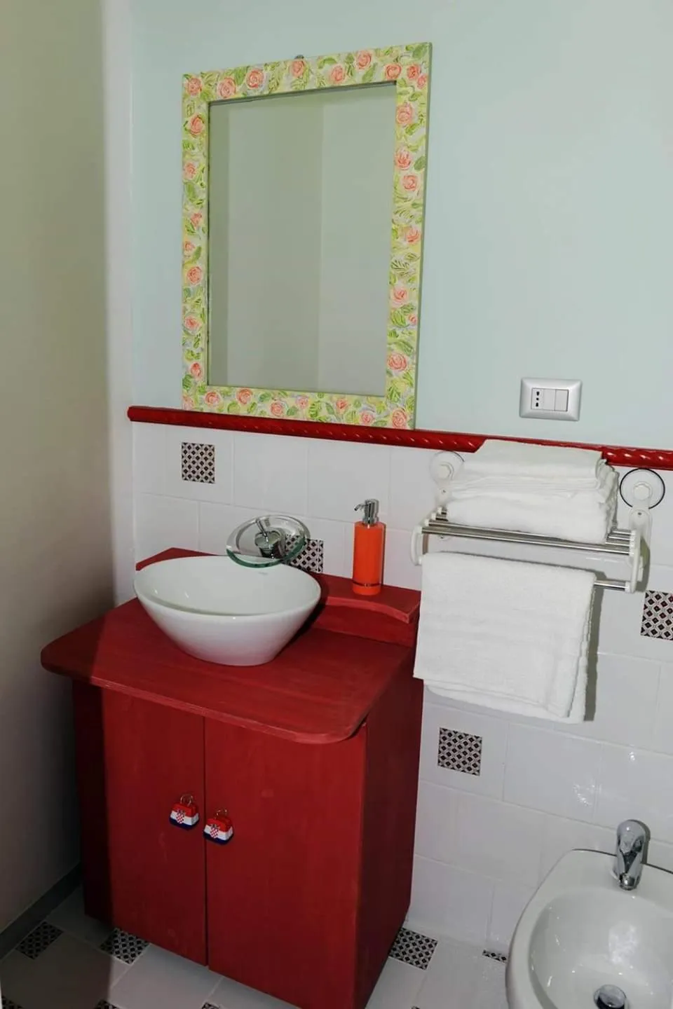 Bathroom in B&B Il MappaMondo