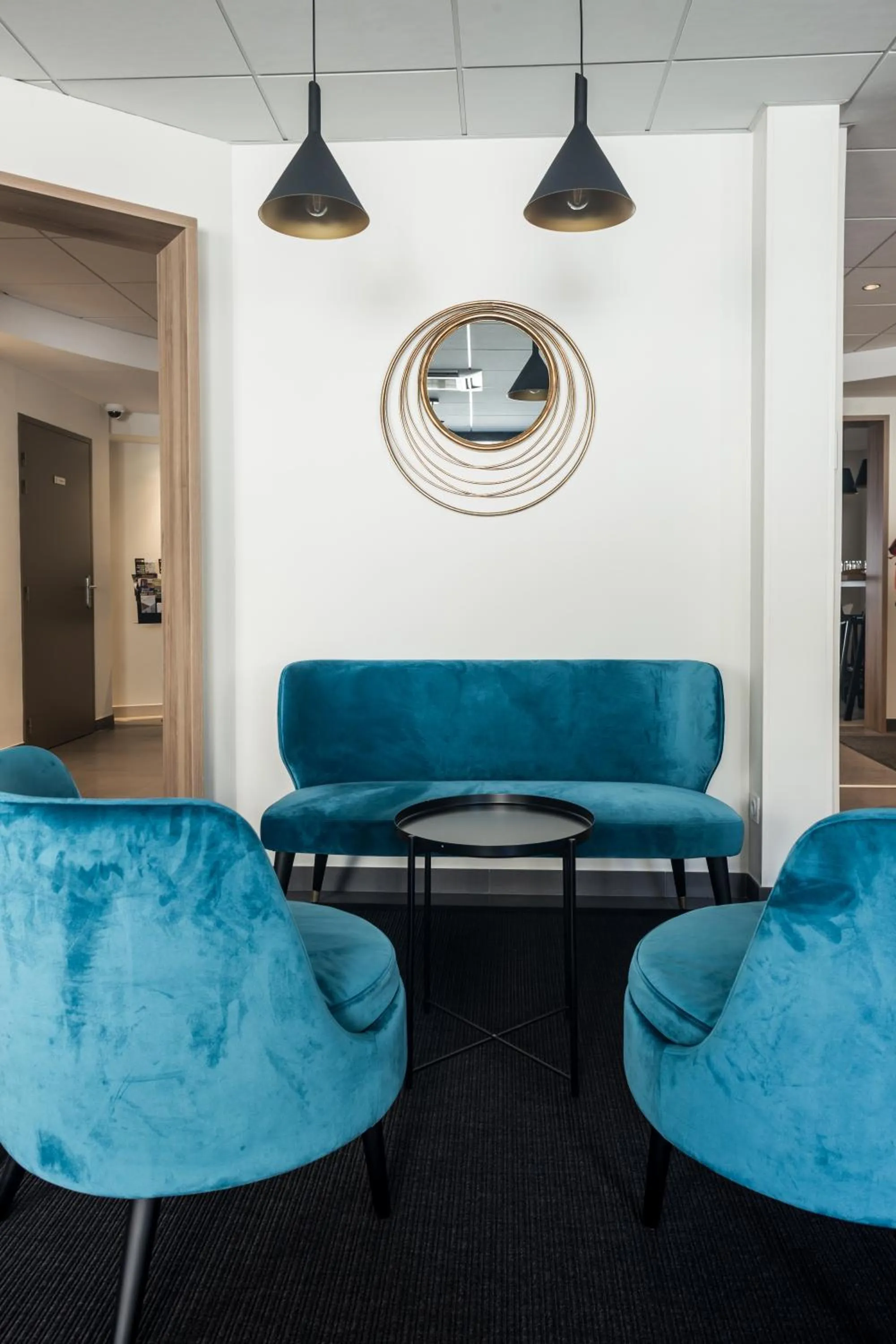 Lobby or reception in Hôtel des Halles