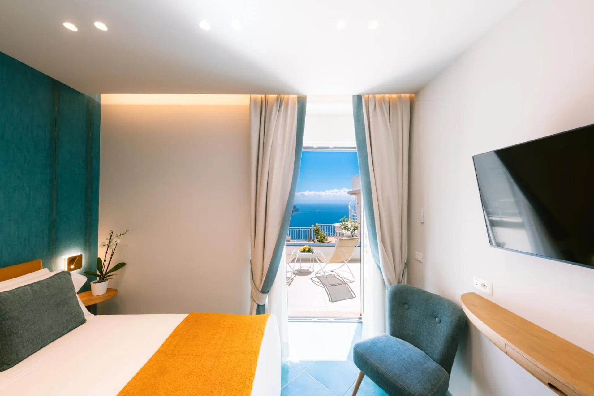 Bed in Casa Dolce Casa Ravello