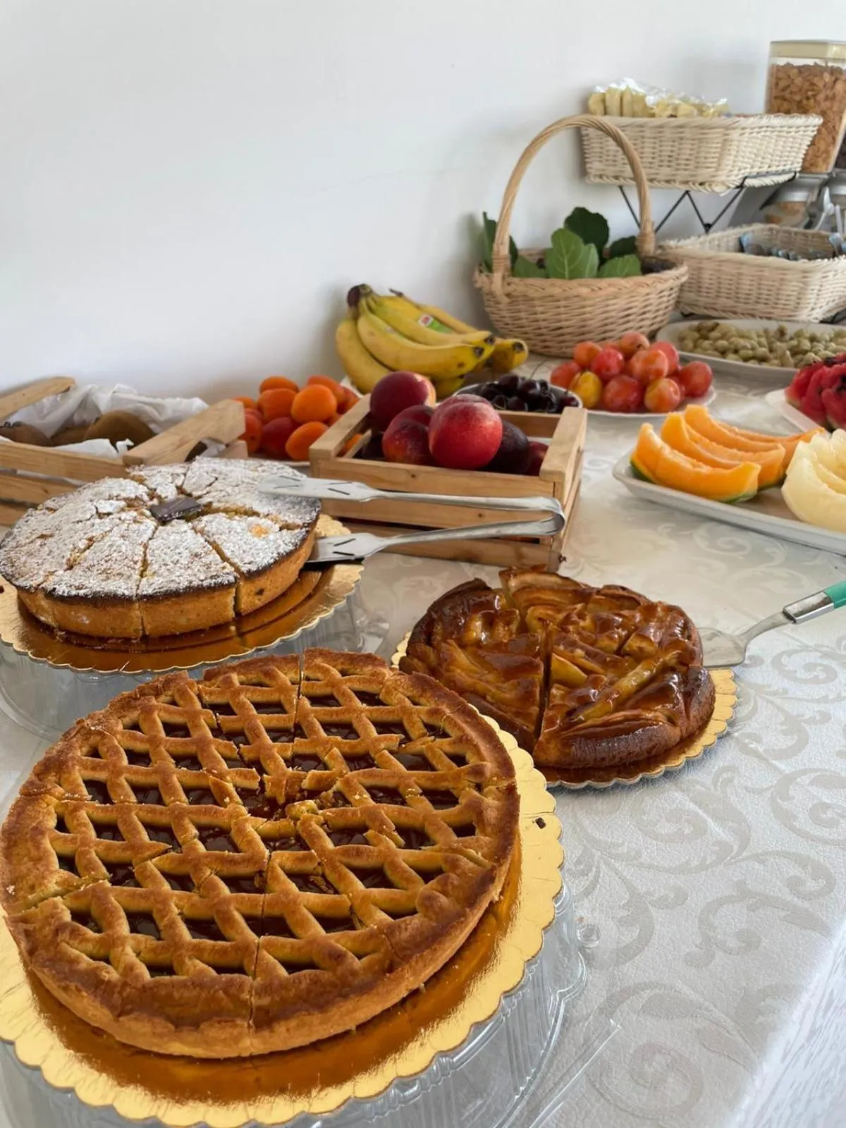 Buffet breakfast in Bed & Breakfast Villa Michela Alezio