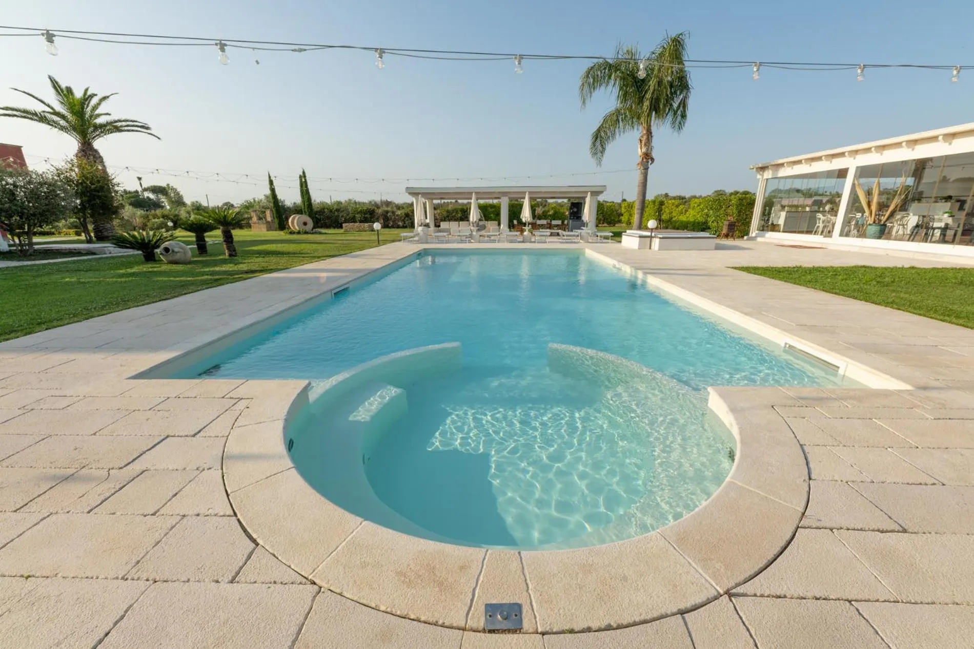 Swimming pool in Bed & Breakfast Villa Michela Alezio