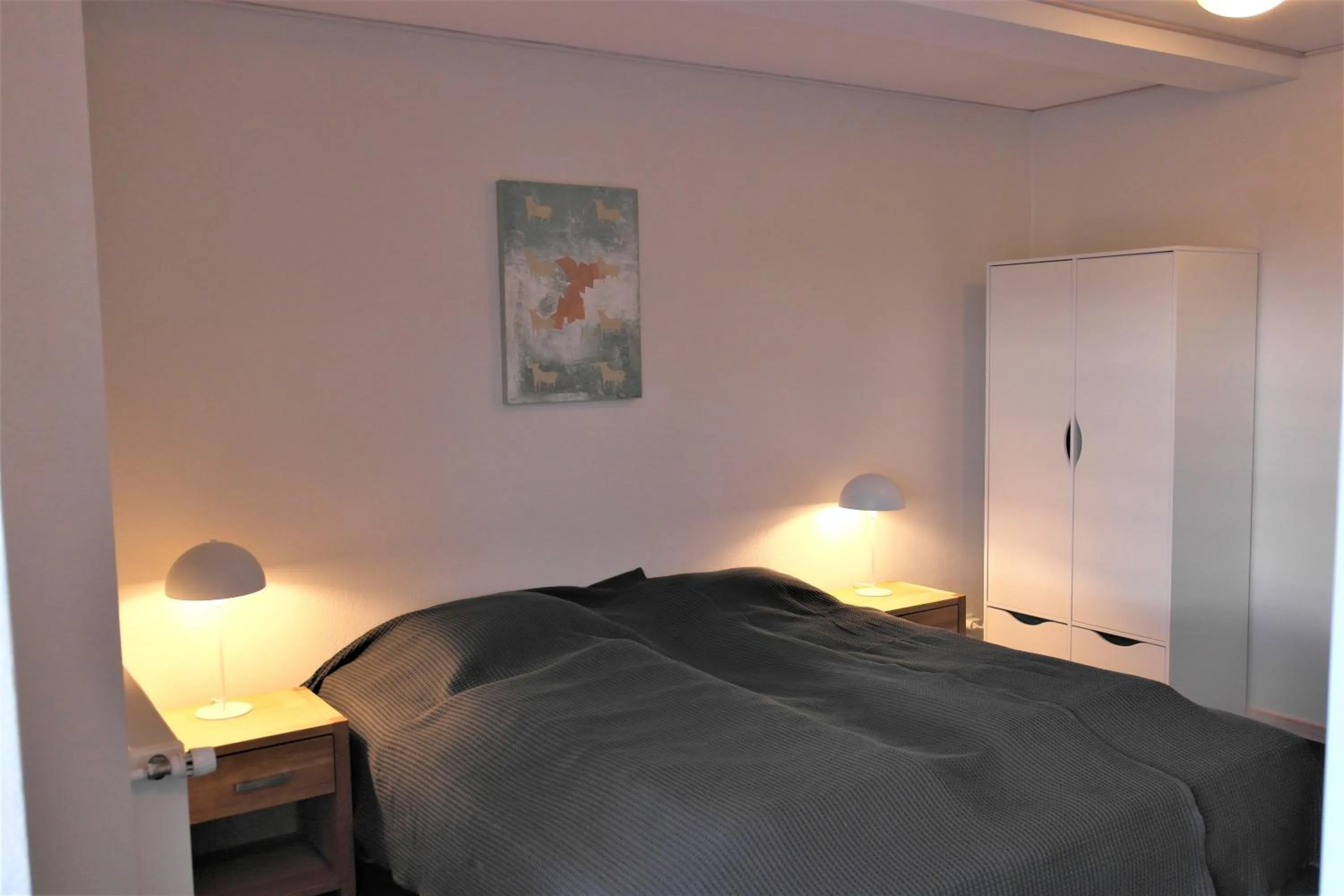 Bedroom, Bed in Skjoldbjerg Garnihotel