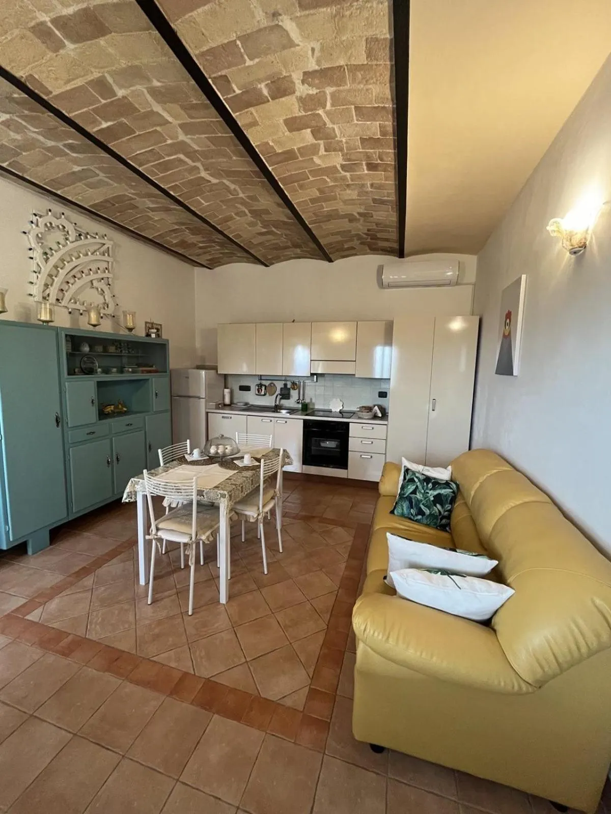 Kitchen or kitchenette in B&B Villa Melania