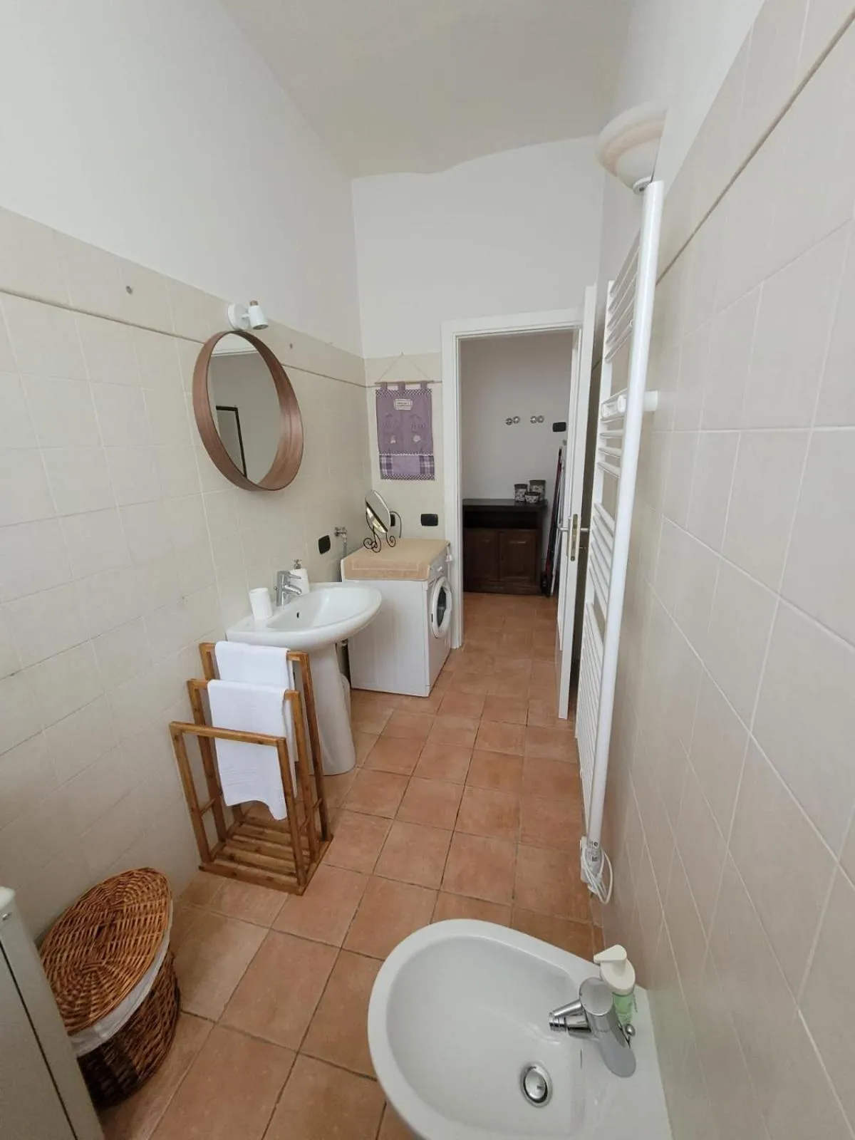 Bathroom in B&B Villa Melania