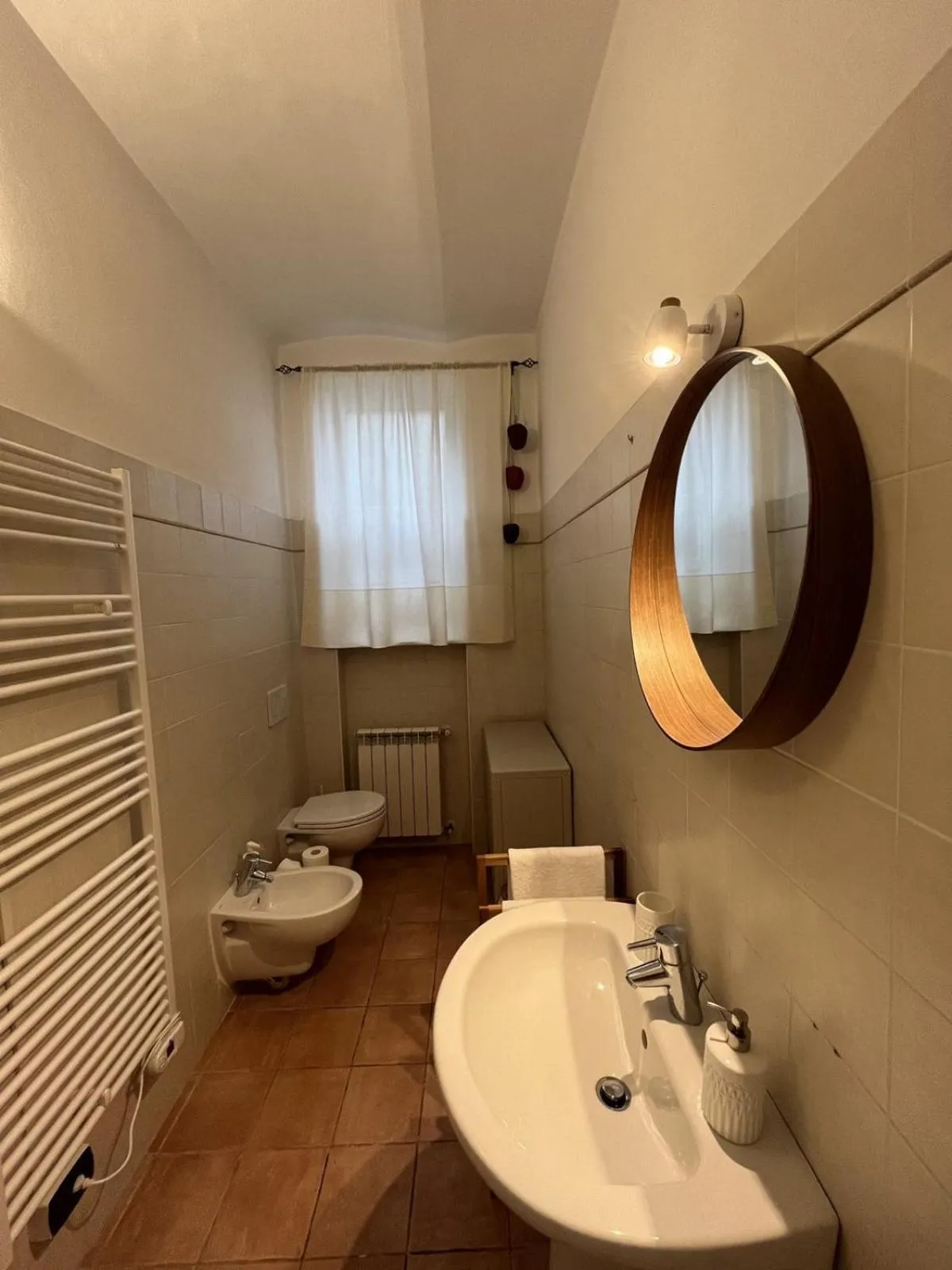 Toilet in B&B Villa Melania