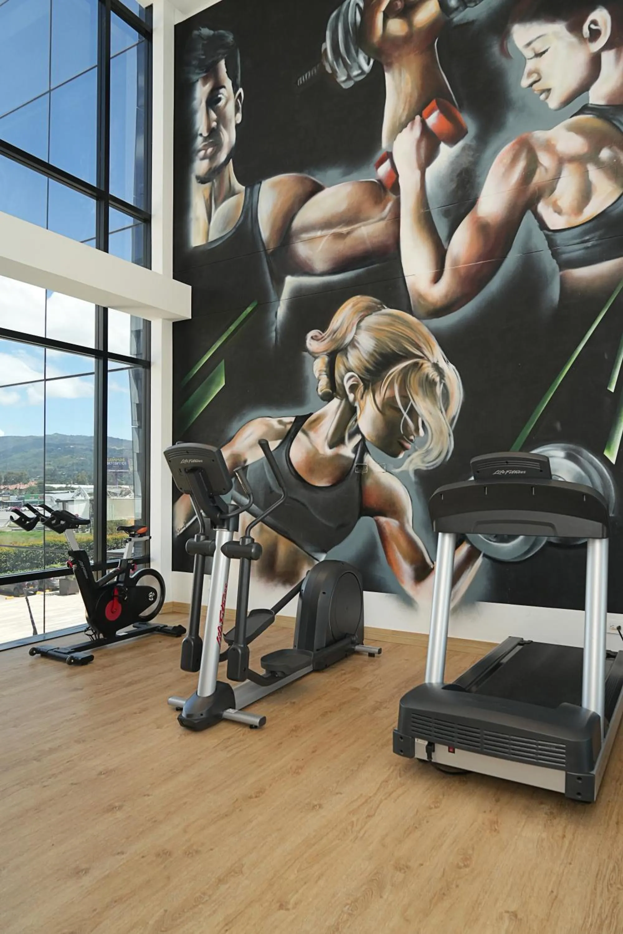 Fitness centre/facilities in Hotel Sabana Park