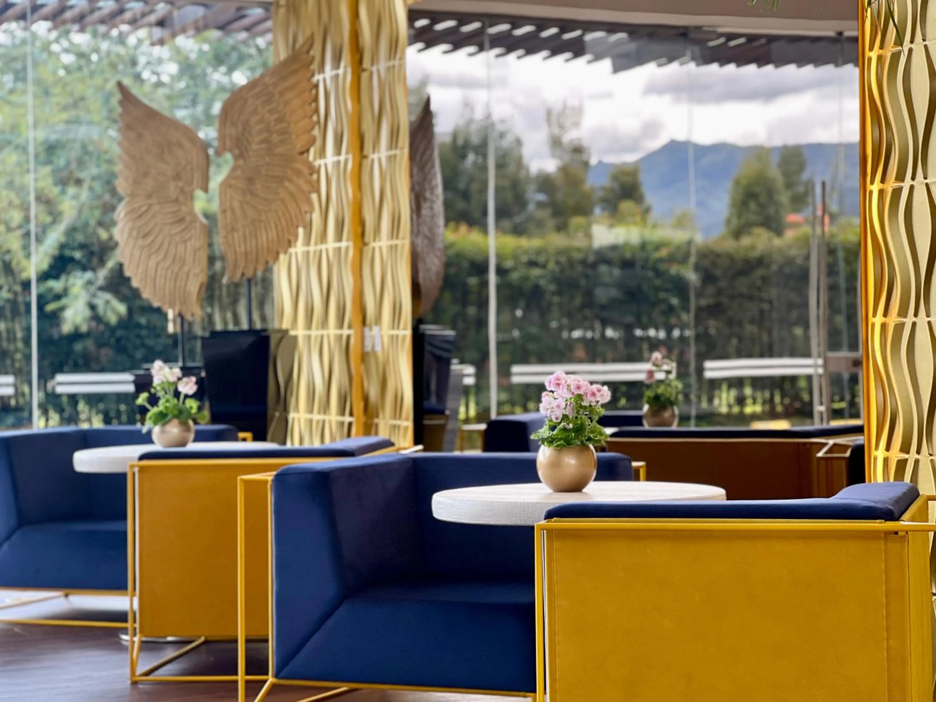 Lobby or reception in Hotel Sabana Park