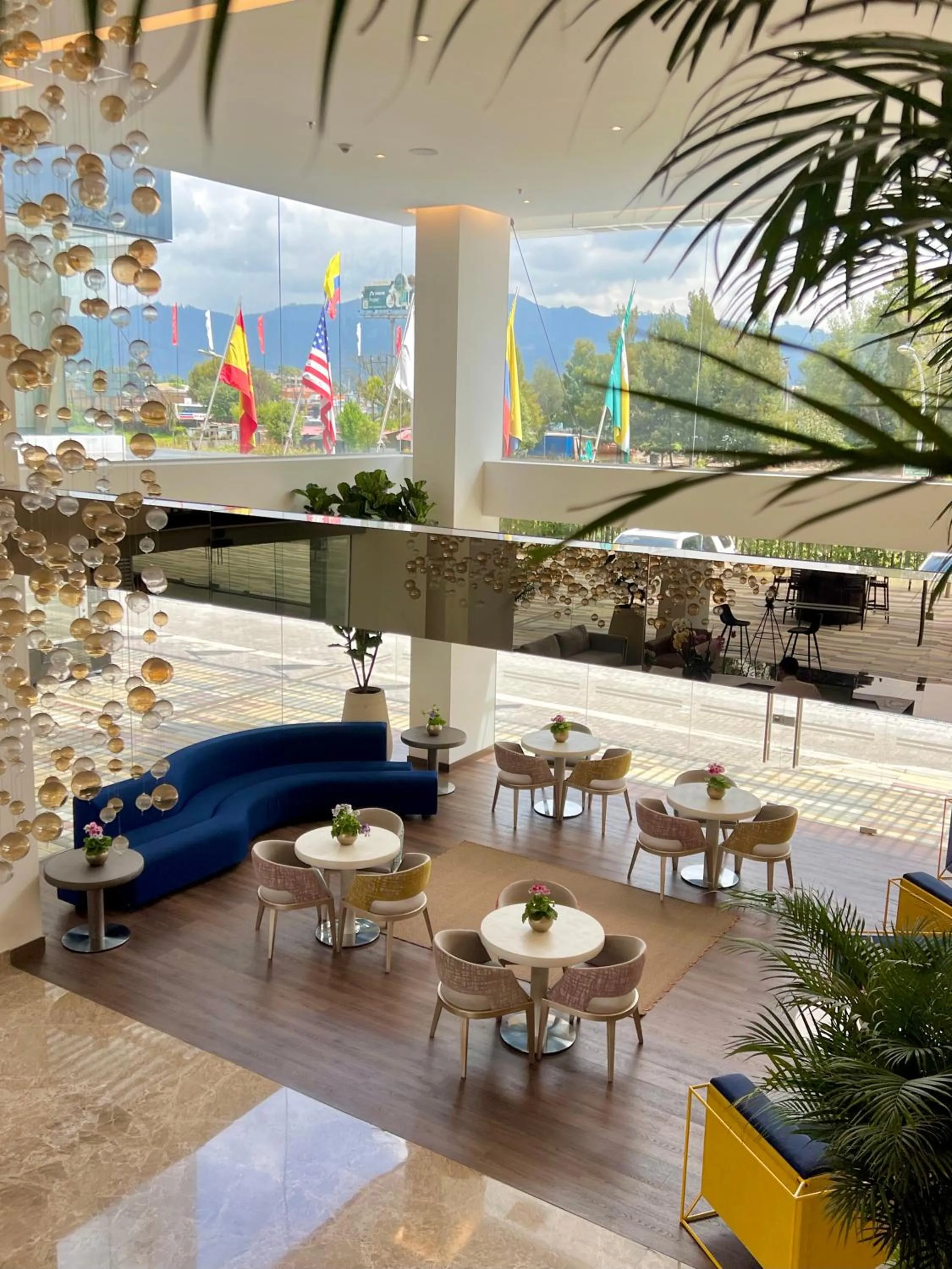 Lobby or reception in Hotel Sabana Park