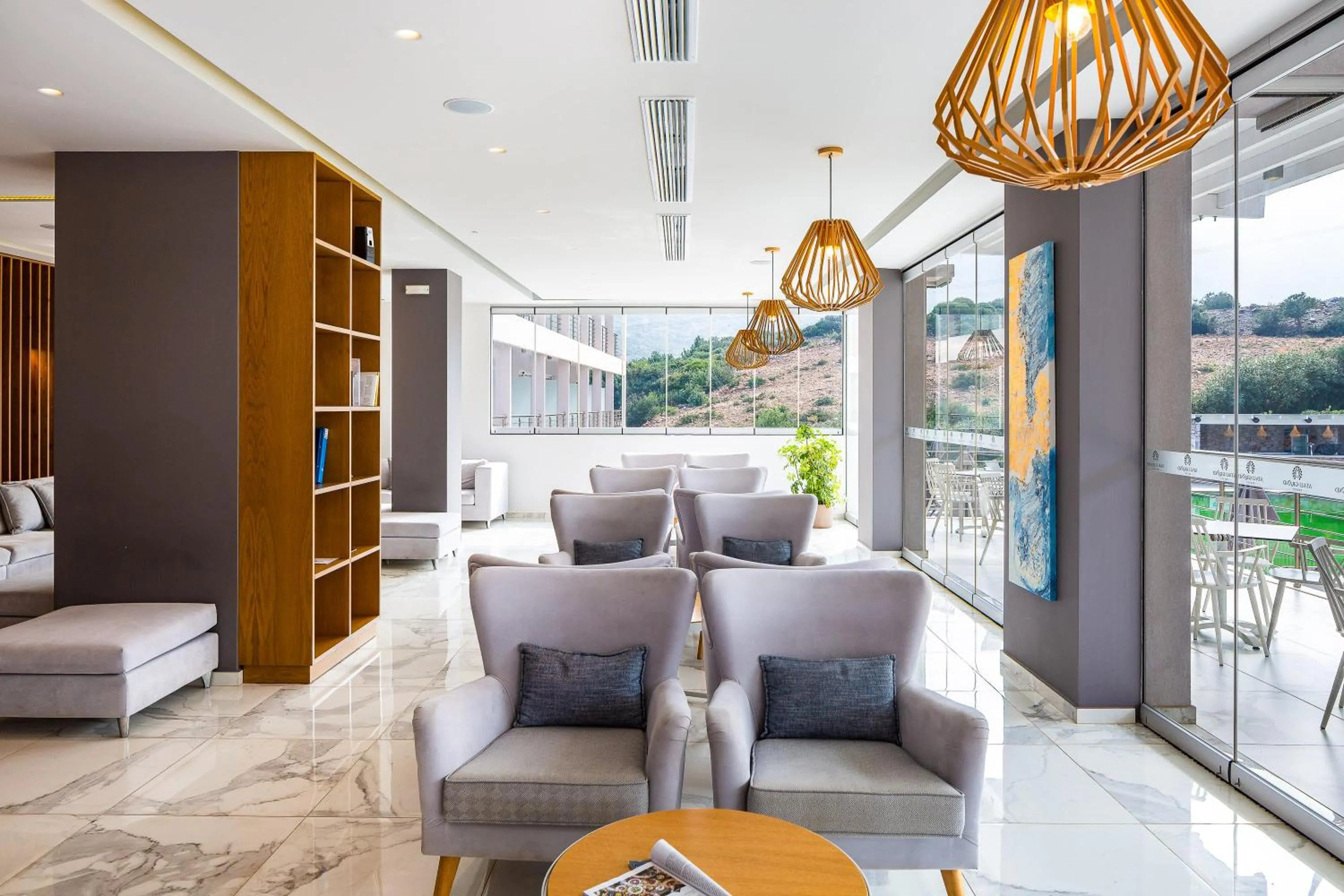Seating area in Atali Grand Resort