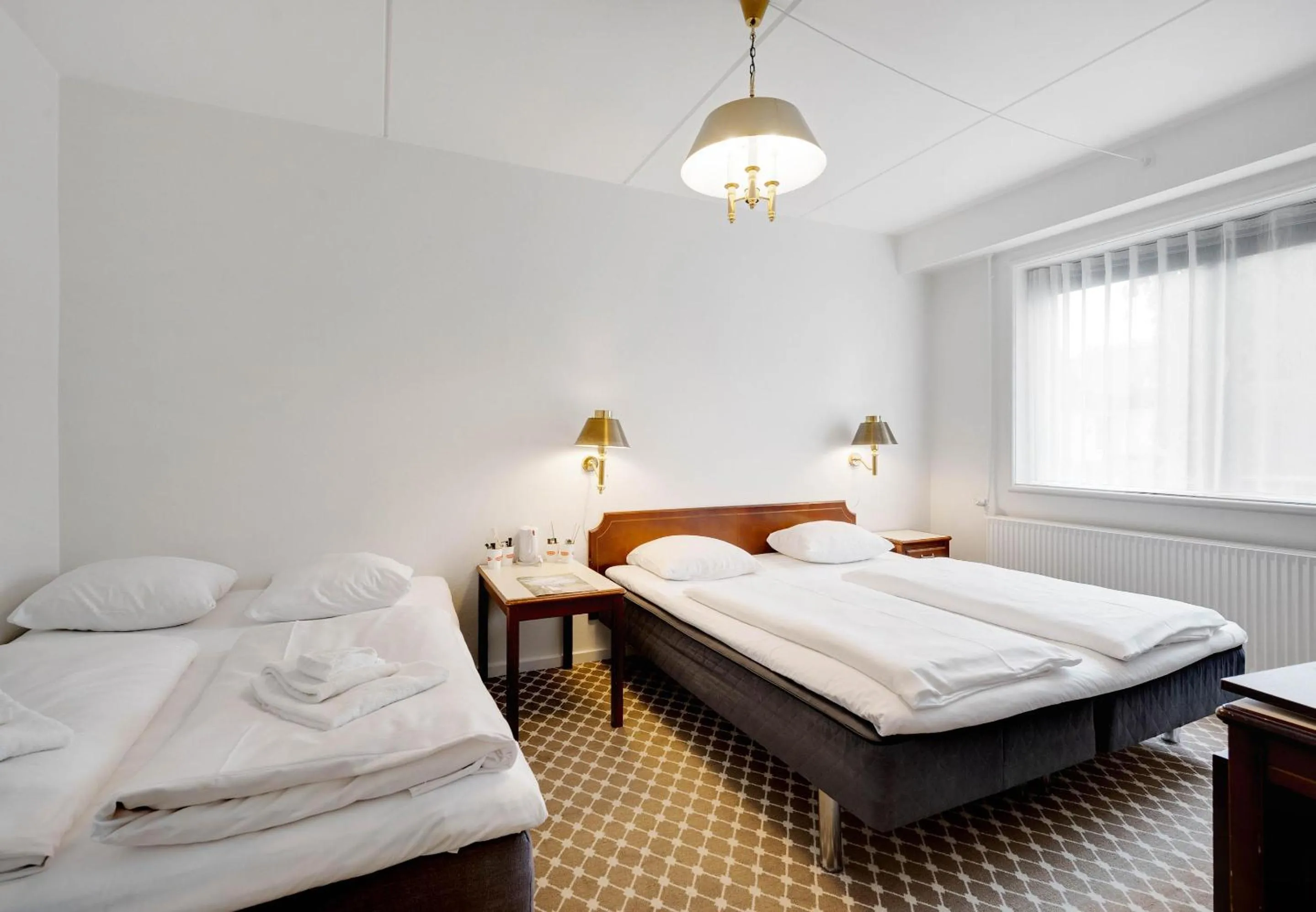 Bed in Hotel Kryb I Ly Kro