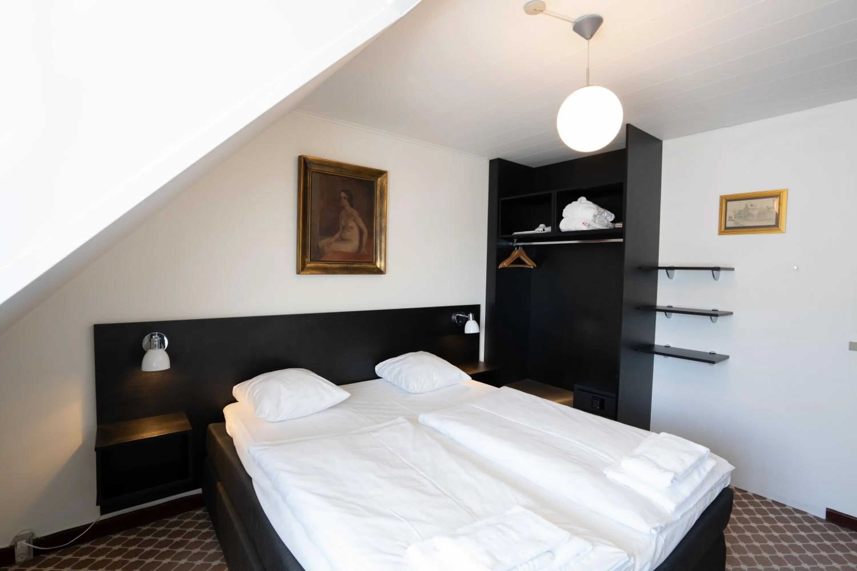 Bed in Hotel Kryb I Ly Kro