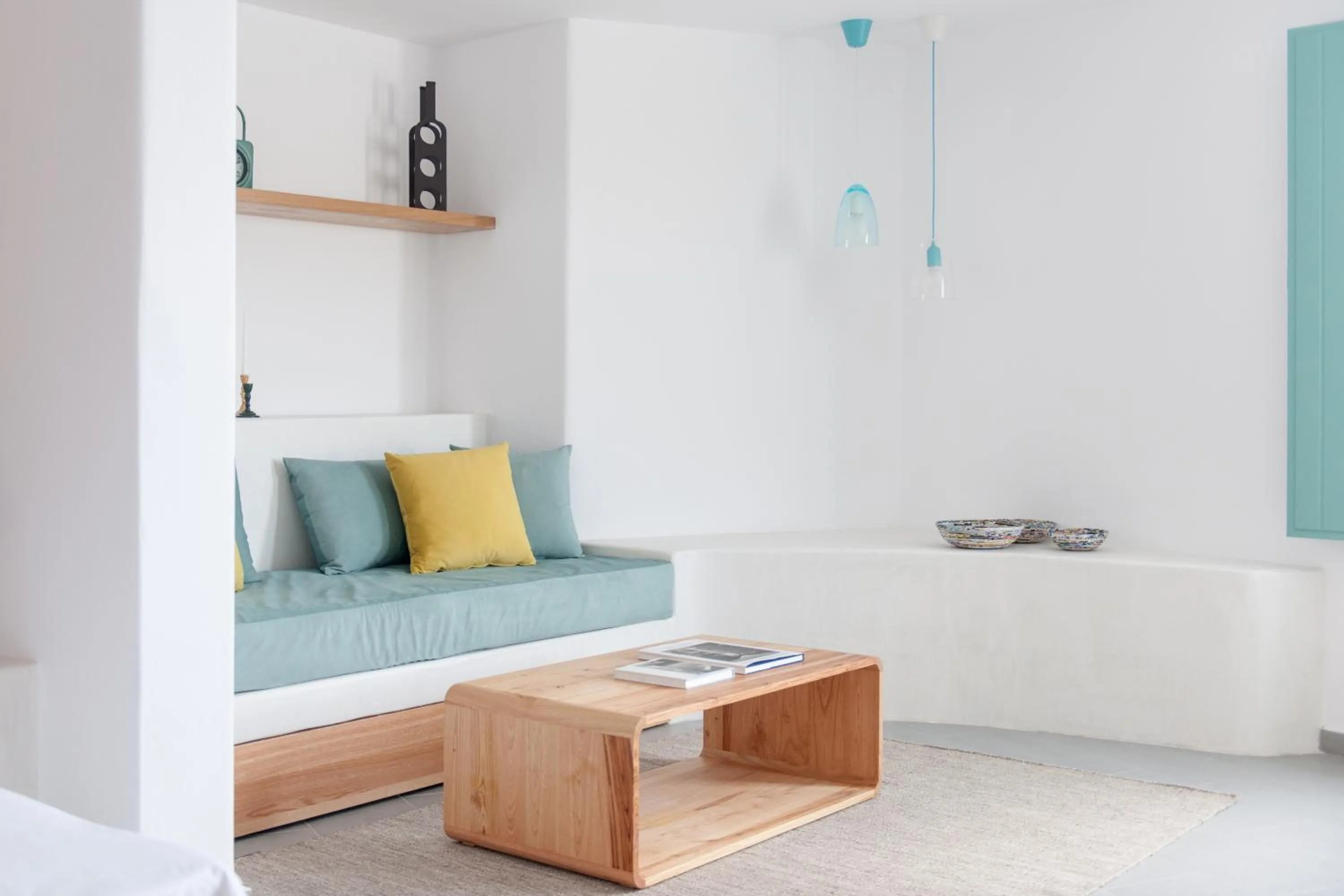 Seating area in Avatar Suites