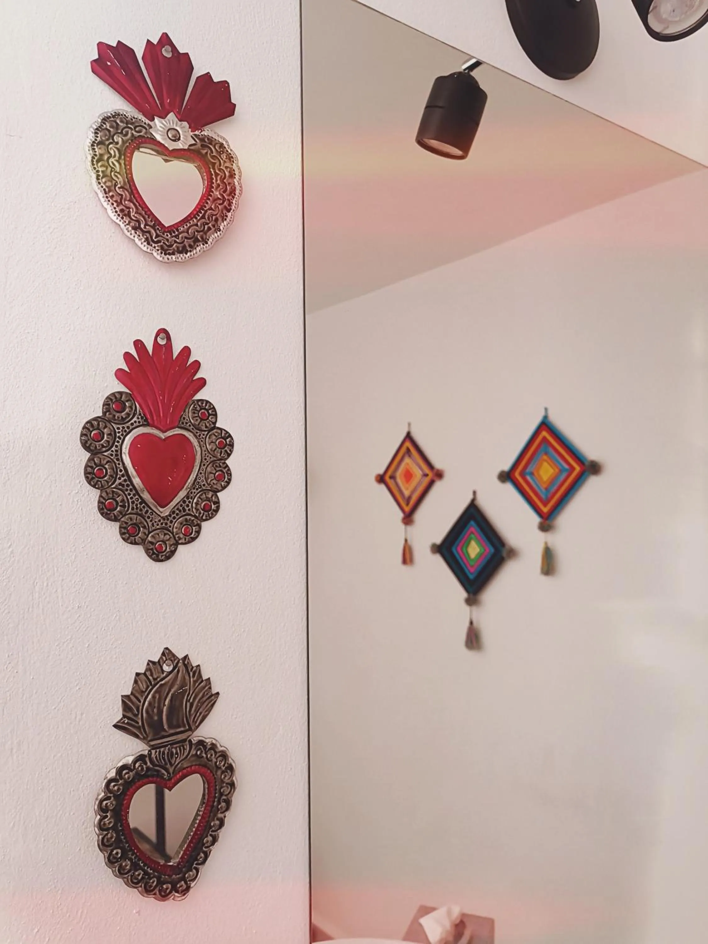 Decorative detail in Santa Josefita B&B