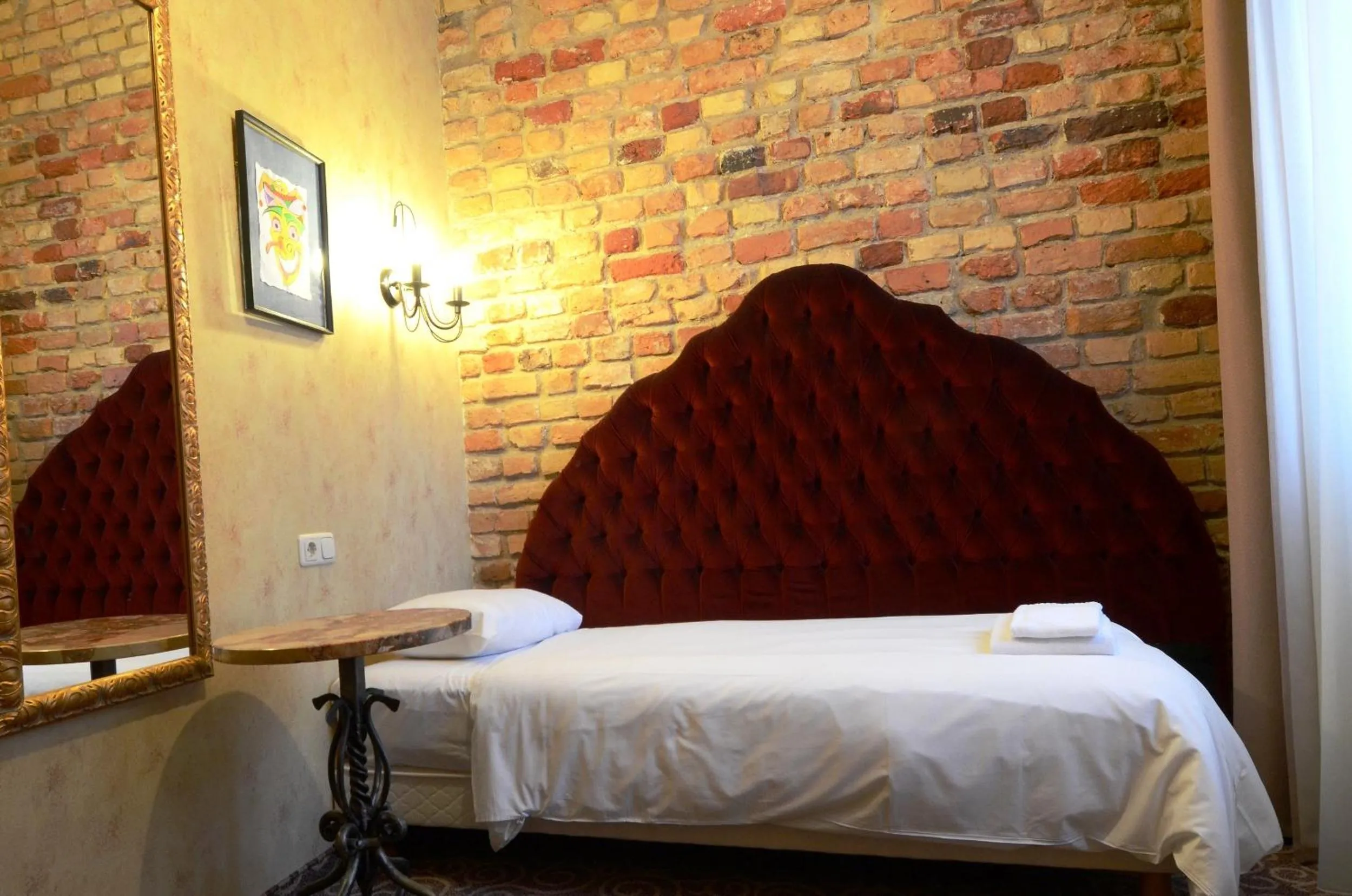 Bed in Boutique Hotel Justus