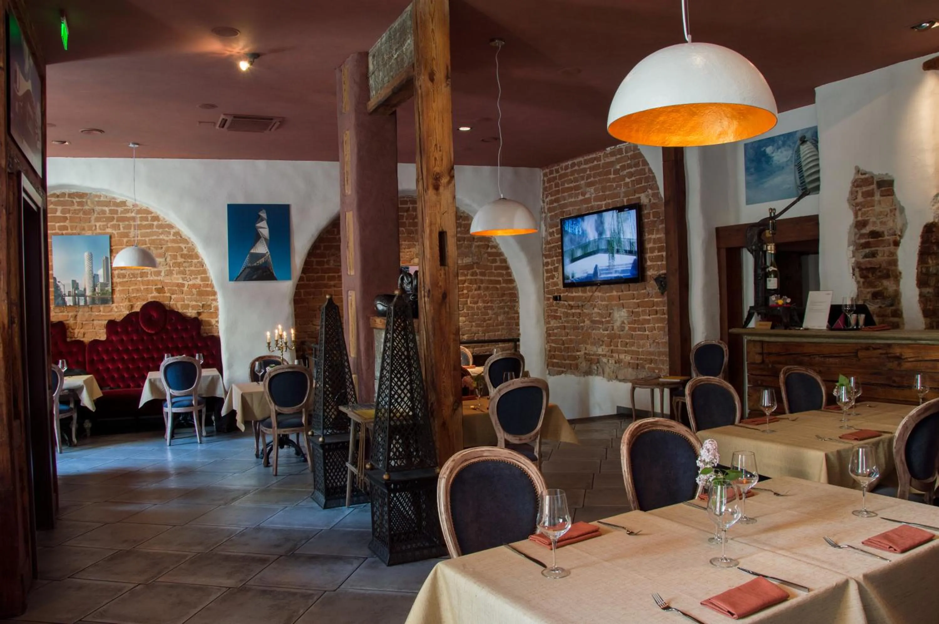 Restaurant/places to eat in Boutique Hotel Justus