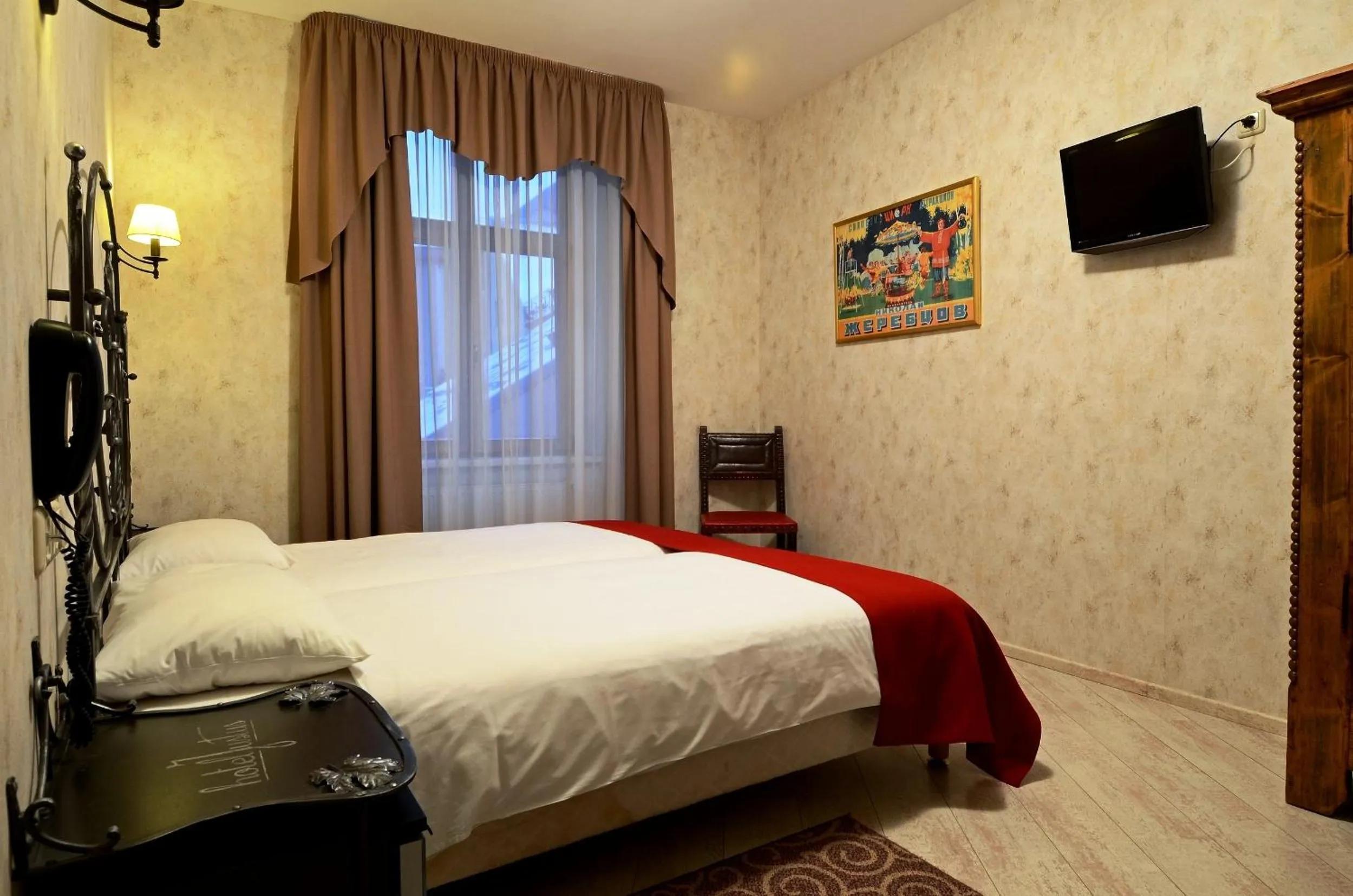 Bed in Boutique Hotel Justus