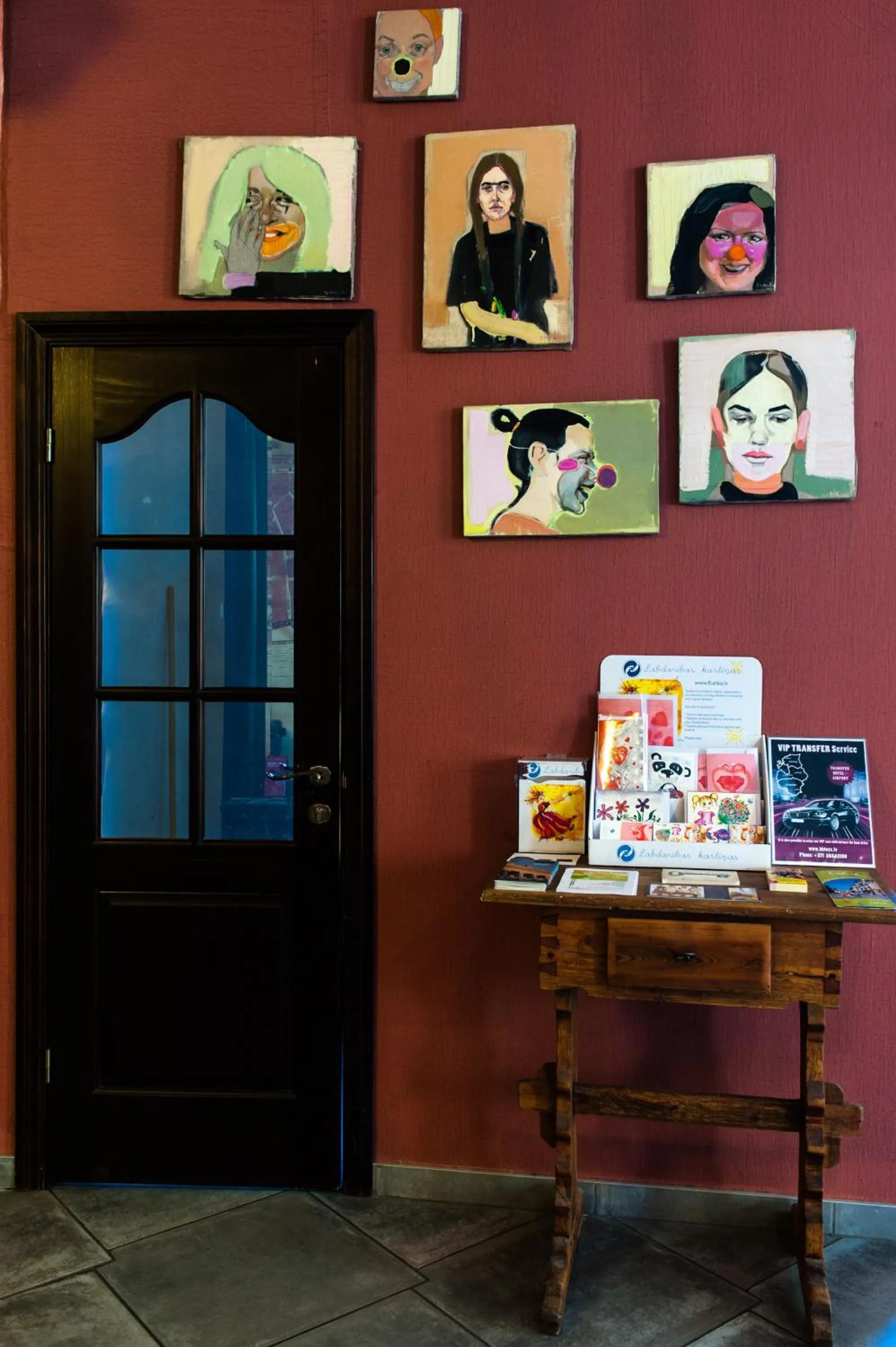 Decorative detail in Boutique Hotel Justus