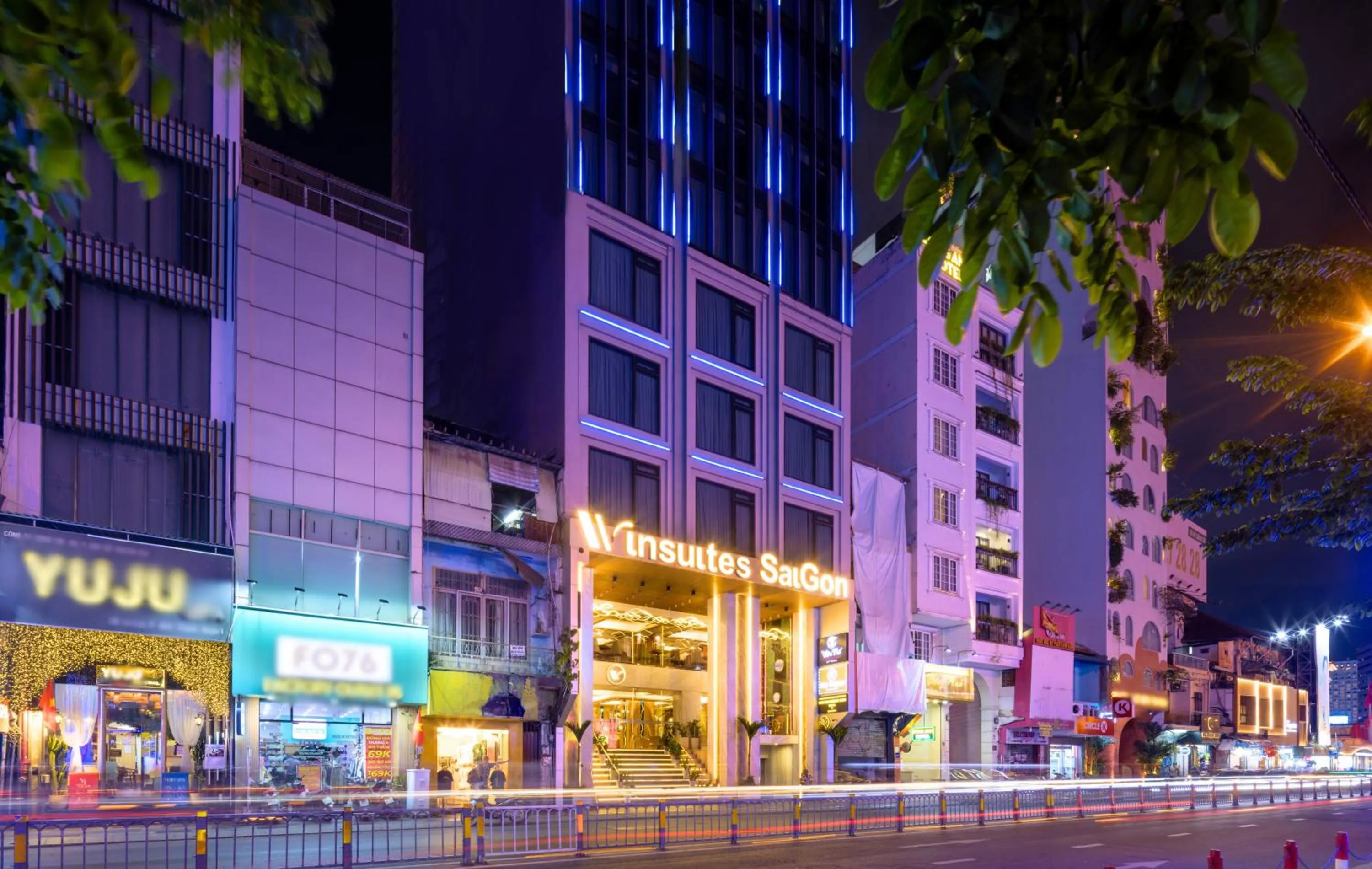 Property building in Winsuites Saigon Hotel