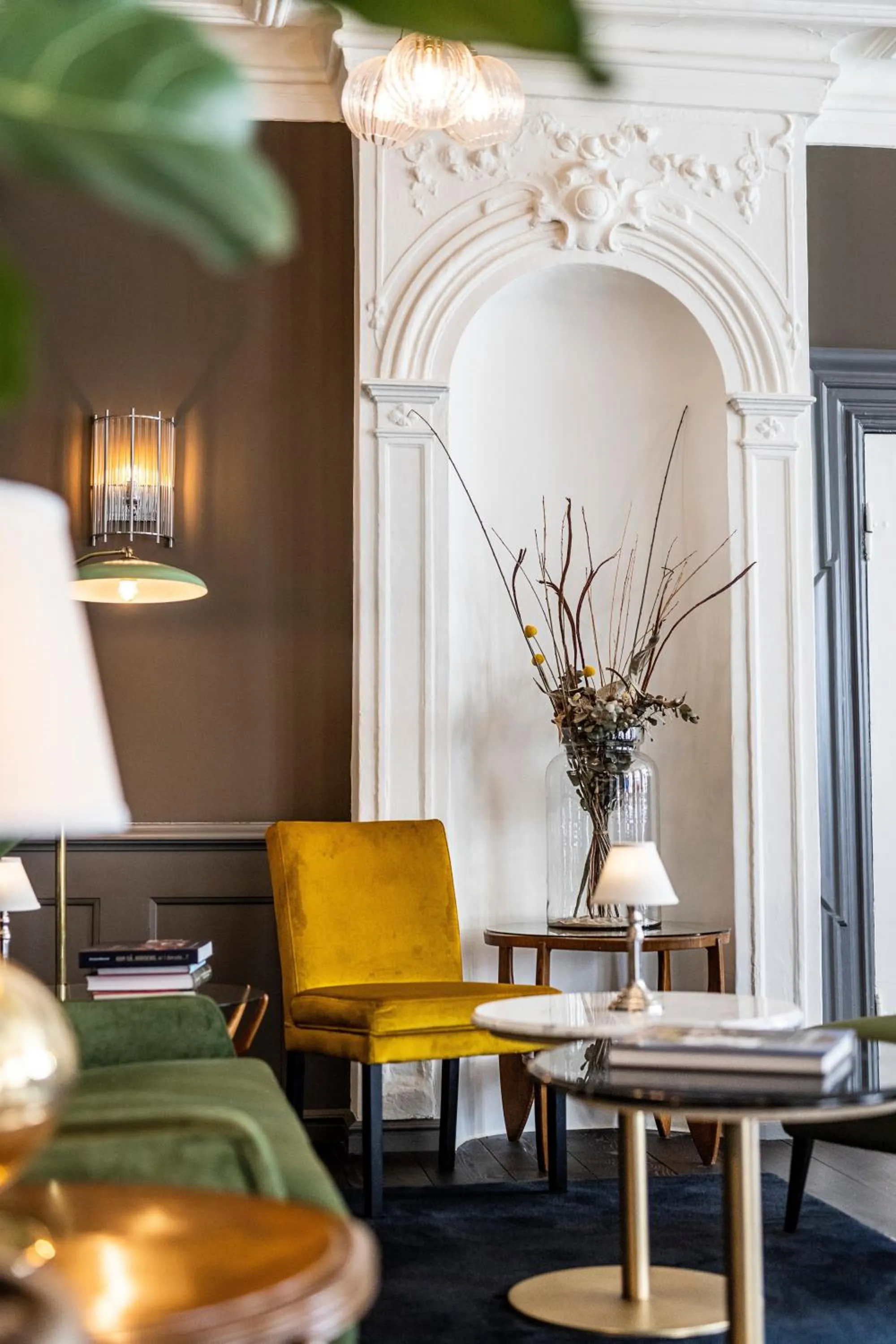 Living room in Jørgensens Hotel