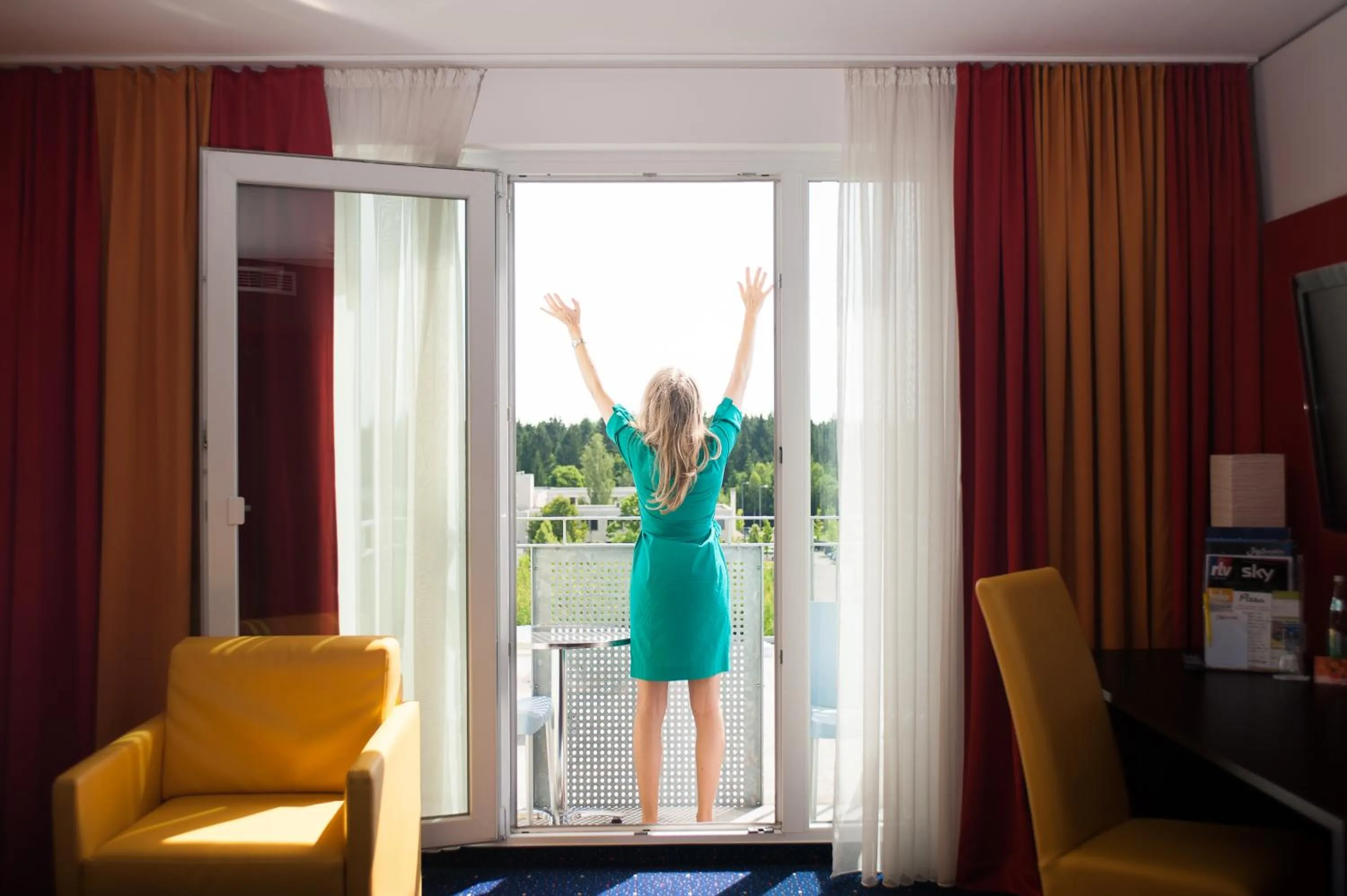 Balcony/Terrace in Stay2Munich Hotel & Serviced Apartments