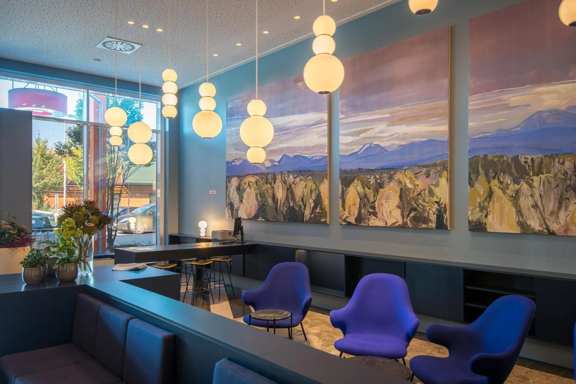 Lobby or reception in Stay2Munich Hotel & Serviced Apartments