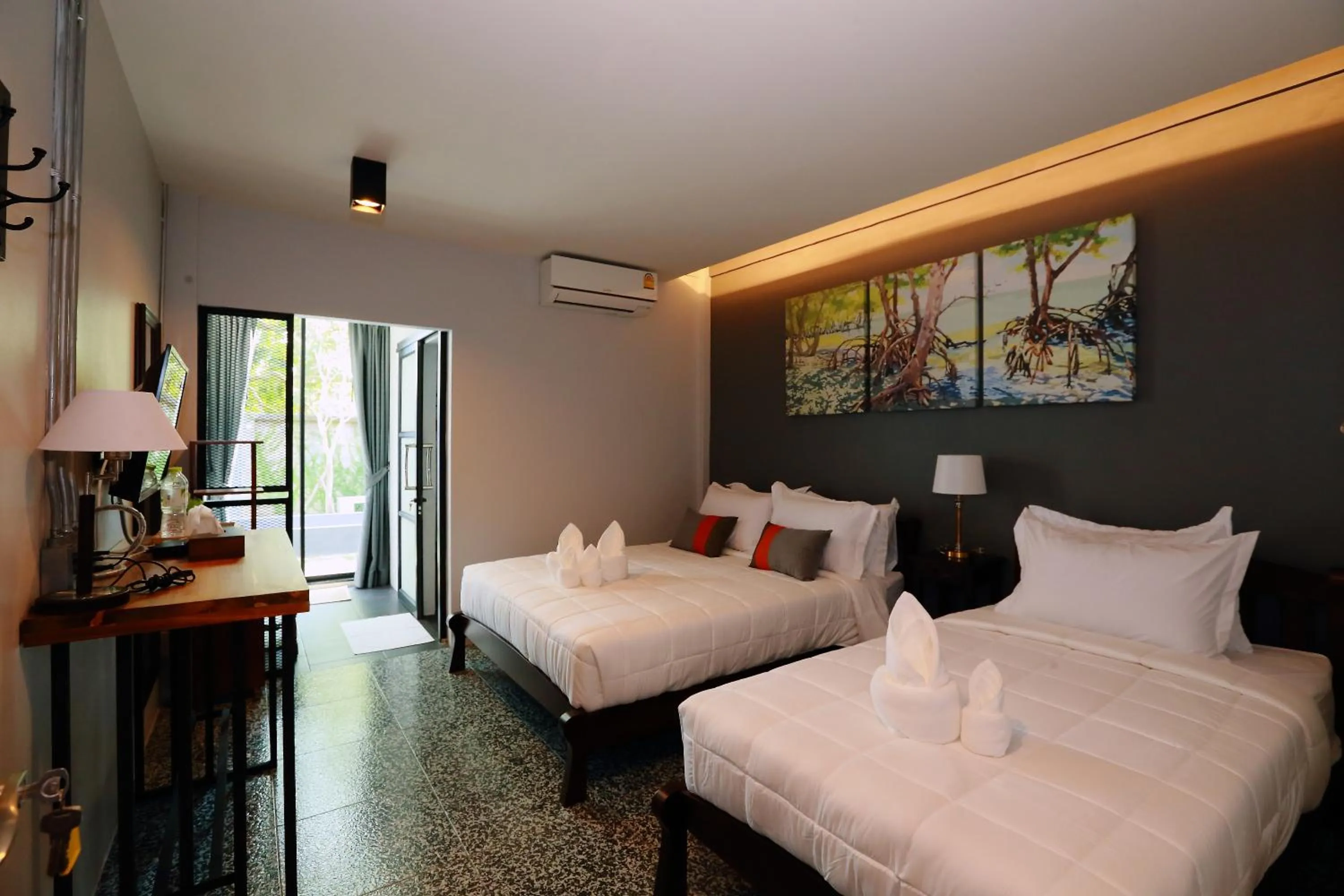 Bed in Canvas Family Home