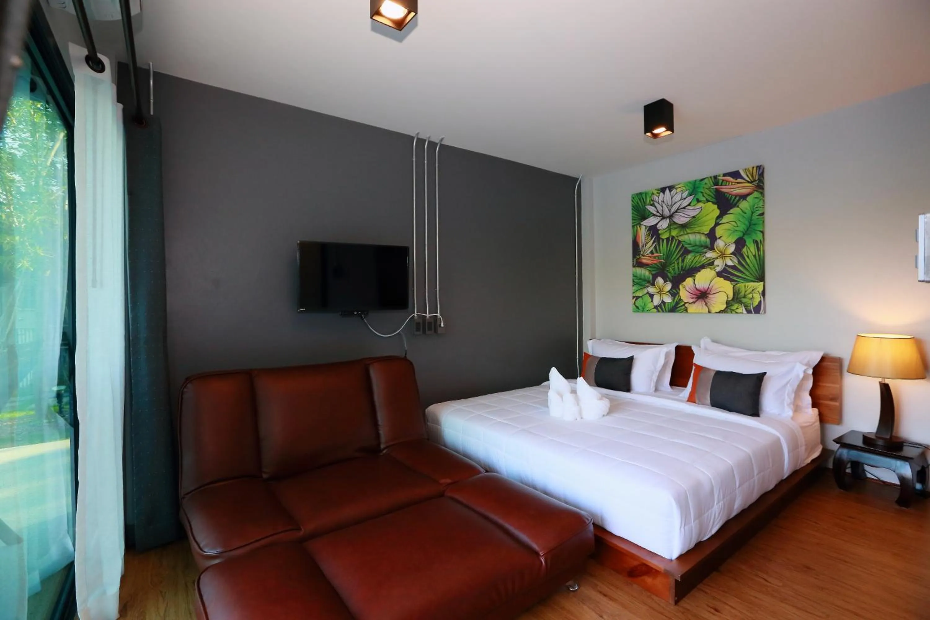 Bed in Canvas Family Home