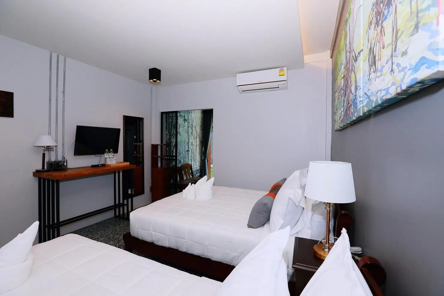 Bed in Canvas Family Home