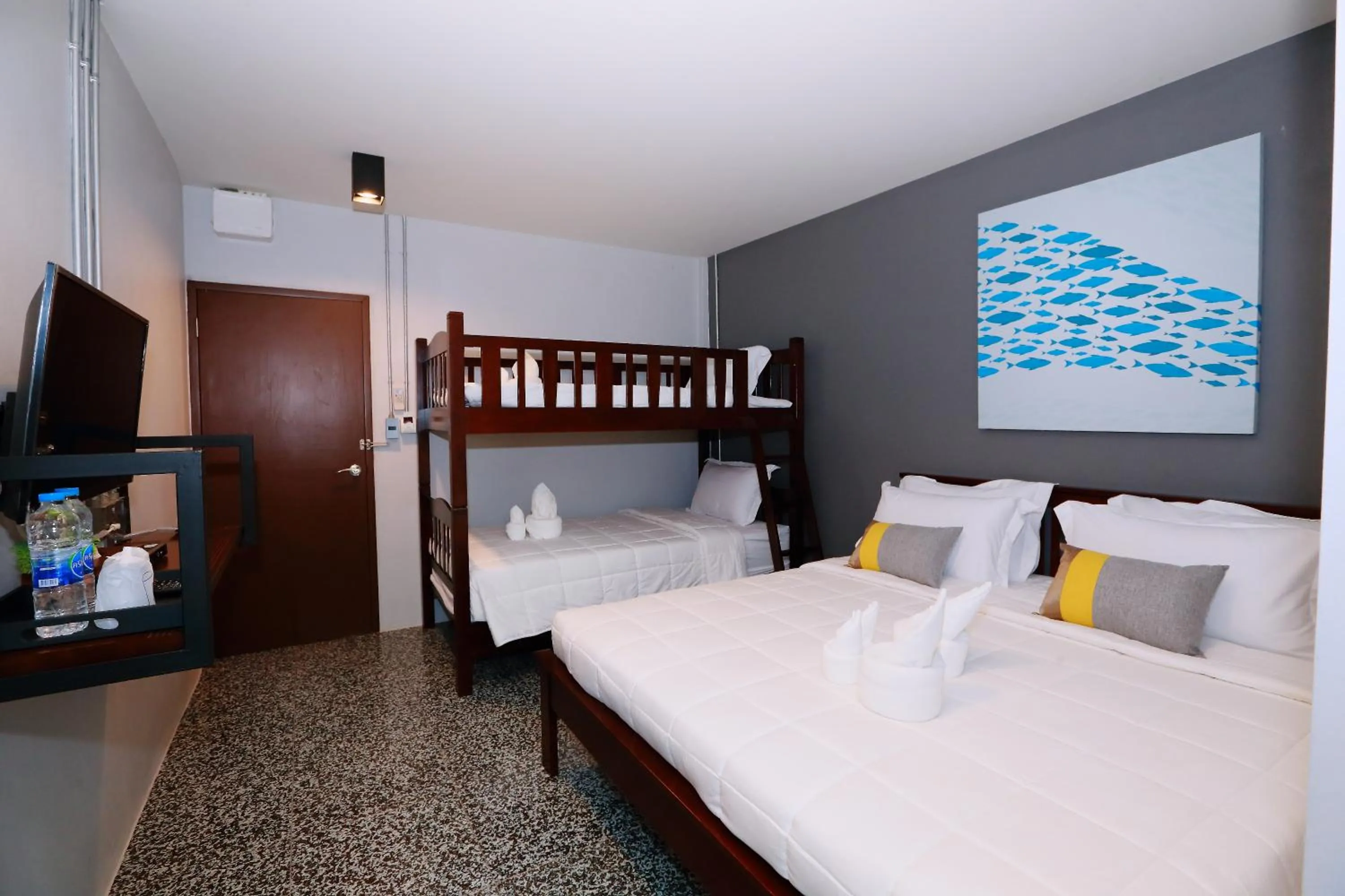 Bed in Canvas Family Home