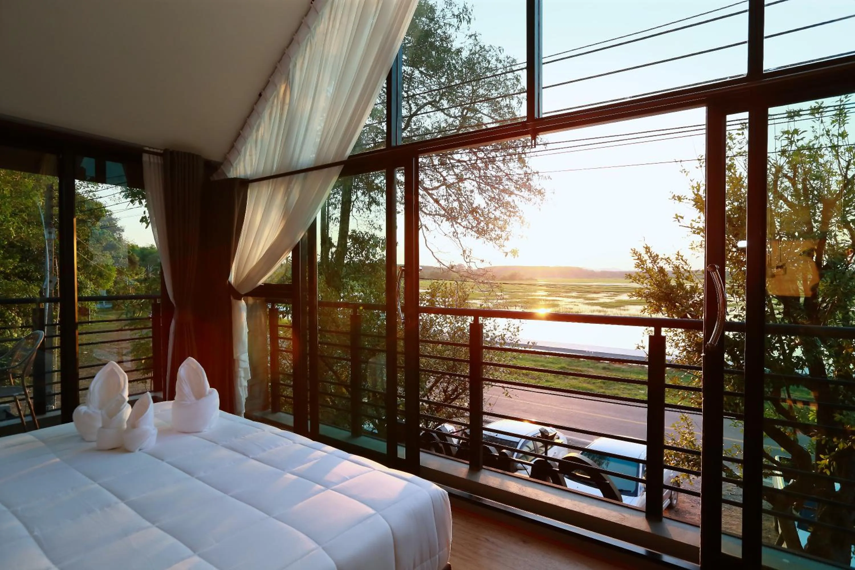 Bed in Canvas Family Home