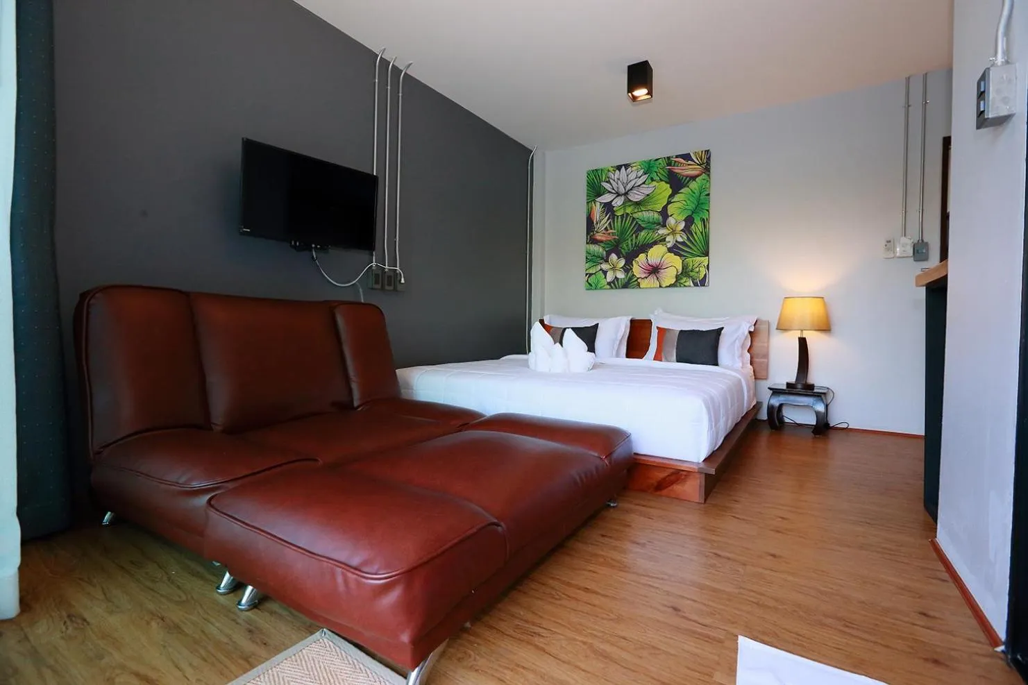 Bed in Canvas Family Home